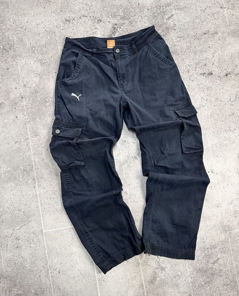 Puma Vintage Pants Puma Cargo Pants Baggy Faded Streetstyle SK8 Size US 32 / EU 48 - 6 Thumbnail