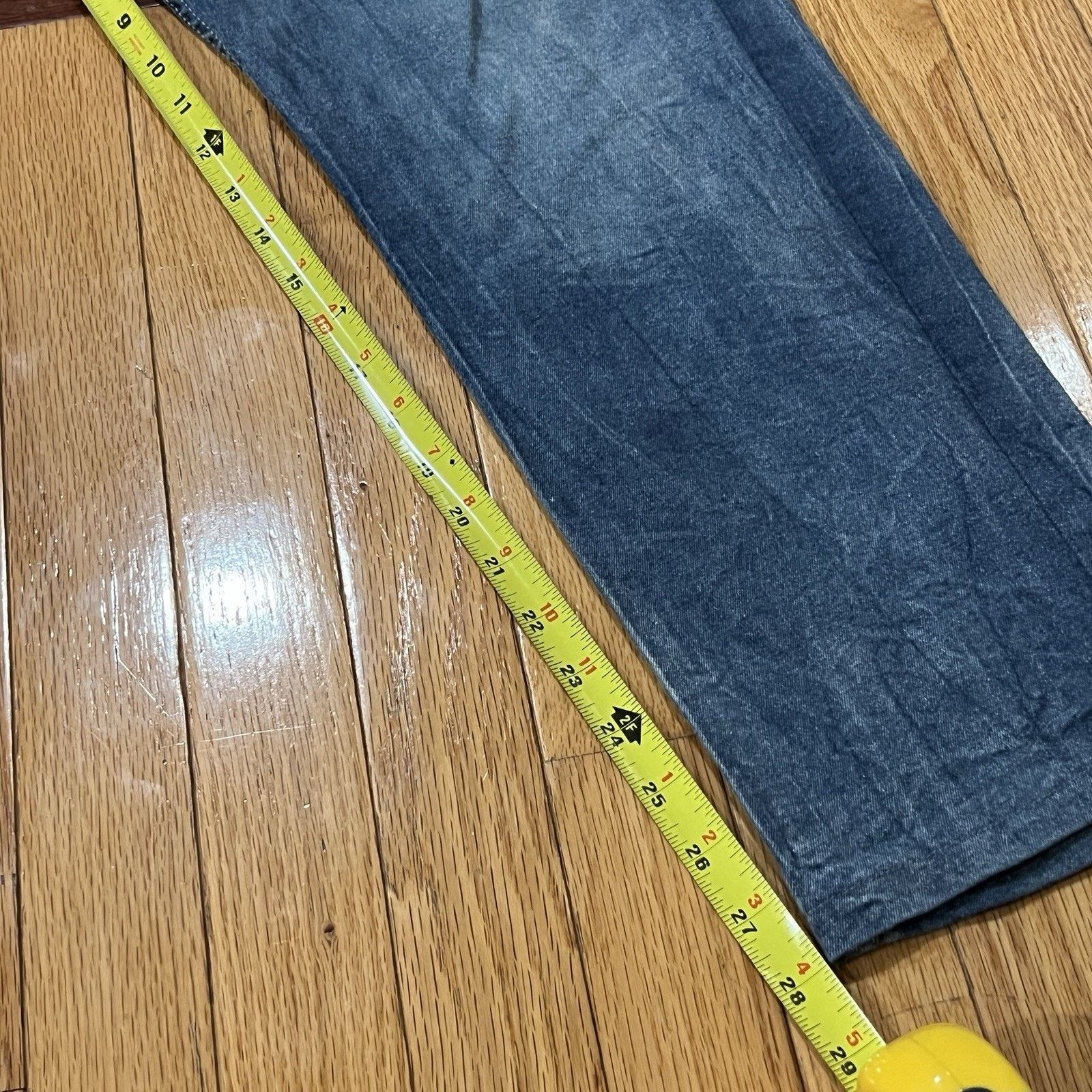 Ecko Unltd. VTG Ecko Unltd Jeans Mens 36x28 Blue Straight Baggy Denim Size US 36 / EU 52 - 13 Thumbnail