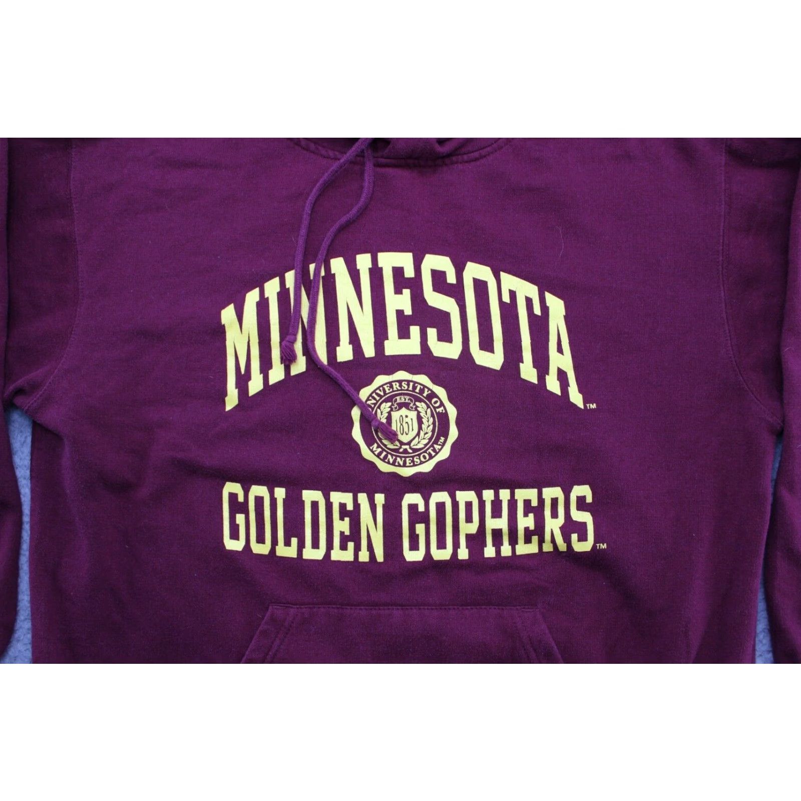 NCAA Minnesota Golden Gophers NCAA Spell Out Hoodie Mens Size L MV Sport Burgundy Size US L / EU 52-54 / 3 - 2 Thumbnail