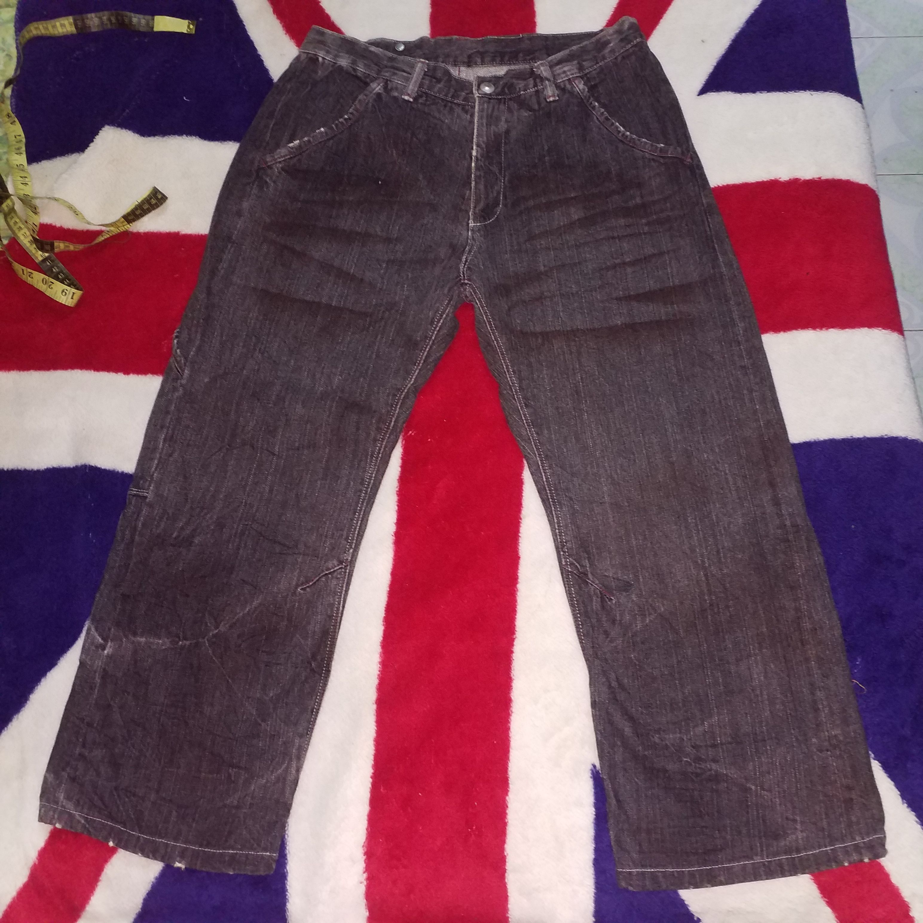 Japanese Brand BAGGY CARPENTER URBAN Size US 32 / EU 48 - 6 Thumbnail