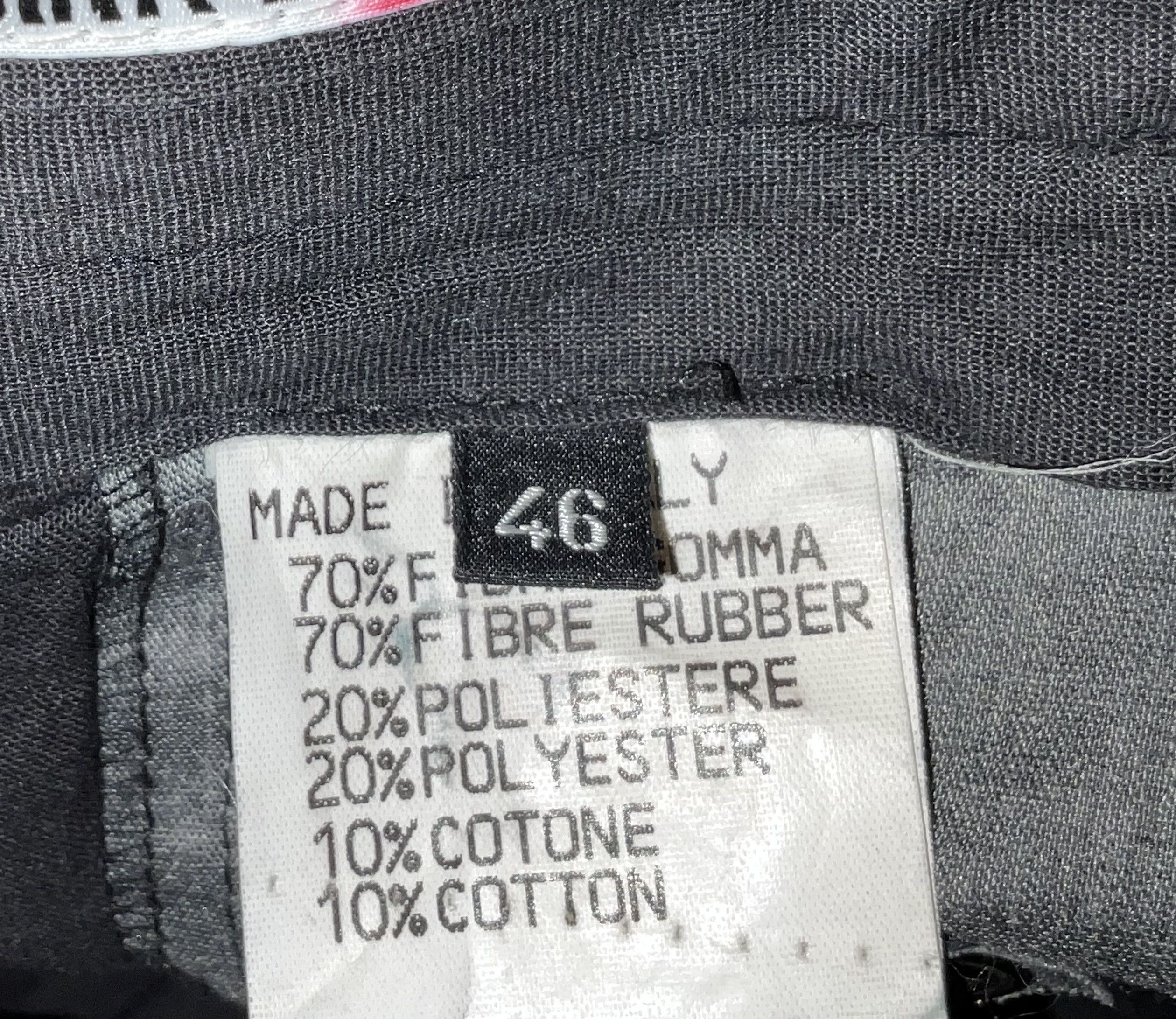 Dirk Bikkembergs Dirk Bikkembergs Rubber Back-Zip Pants Size 46 Size US 44 / EU 60 - 12 Thumbnail