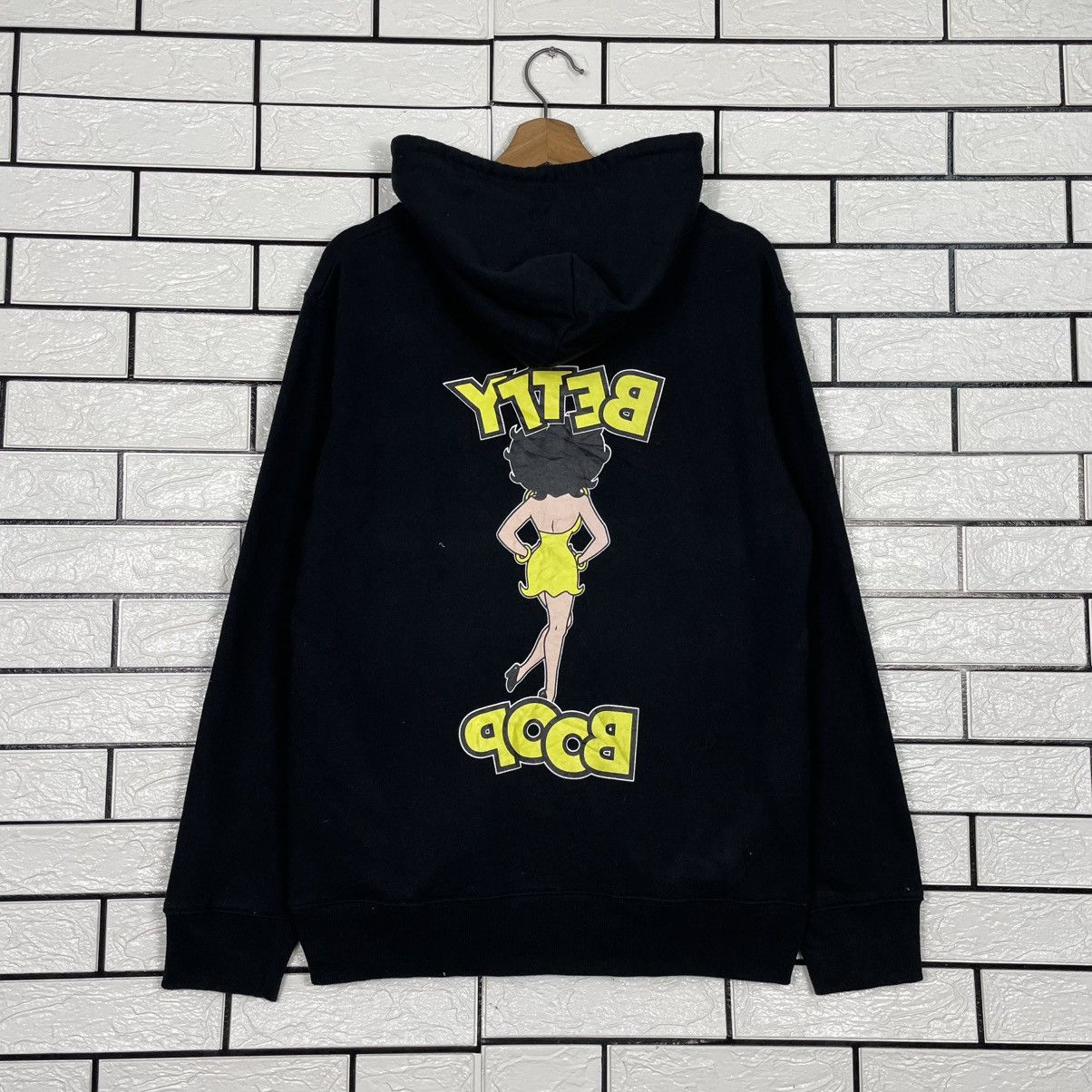 Japanese Brand Betty Boop Big Print Pullover Hoodie Size US M / EU 48-50 / 2 - 7 Thumbnail