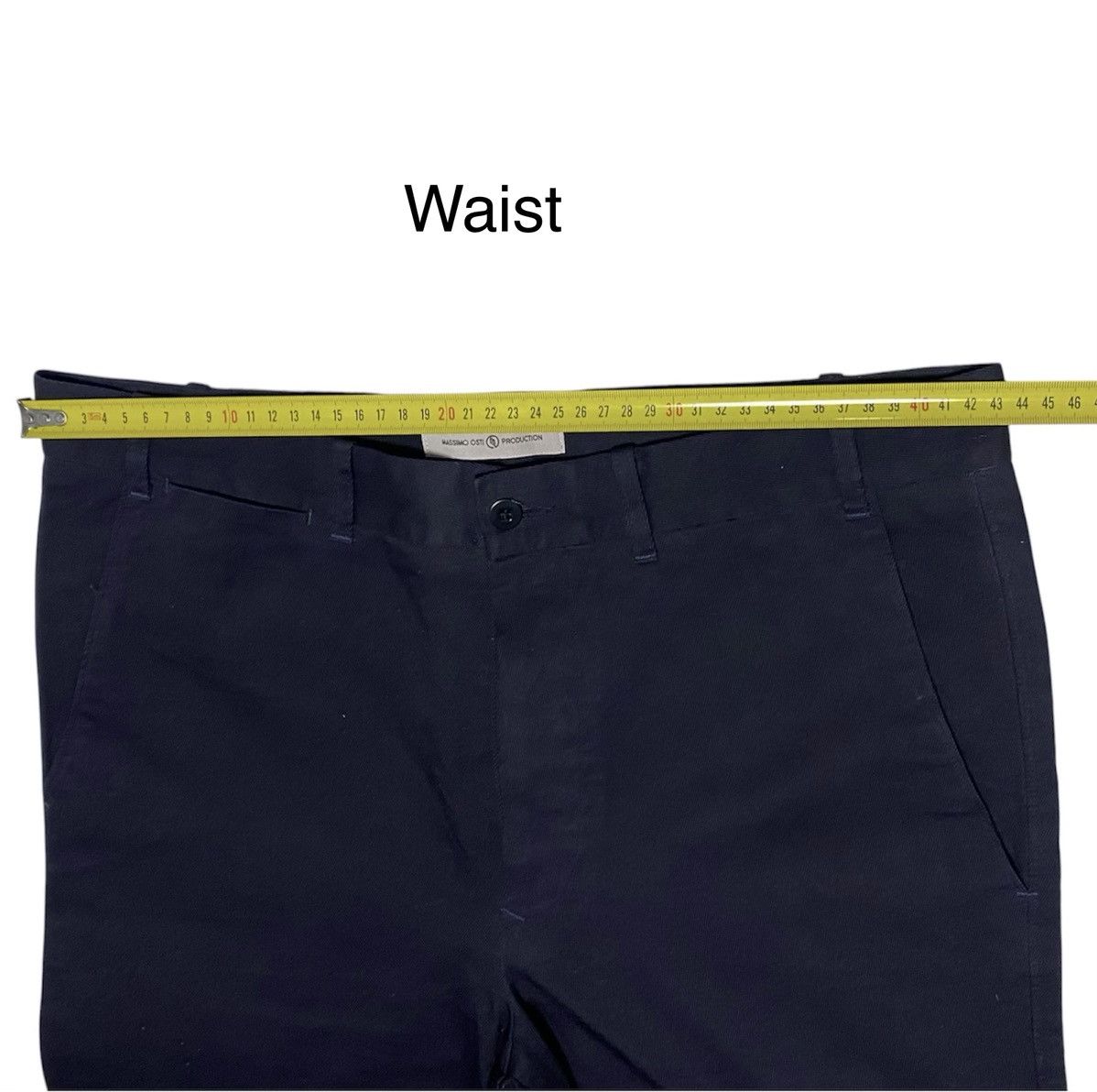 Massimo Osti Massimo Osti Production Archival Vintage Chino Pant Trousers Size US 34 / EU 50 - 9 Thumbnail