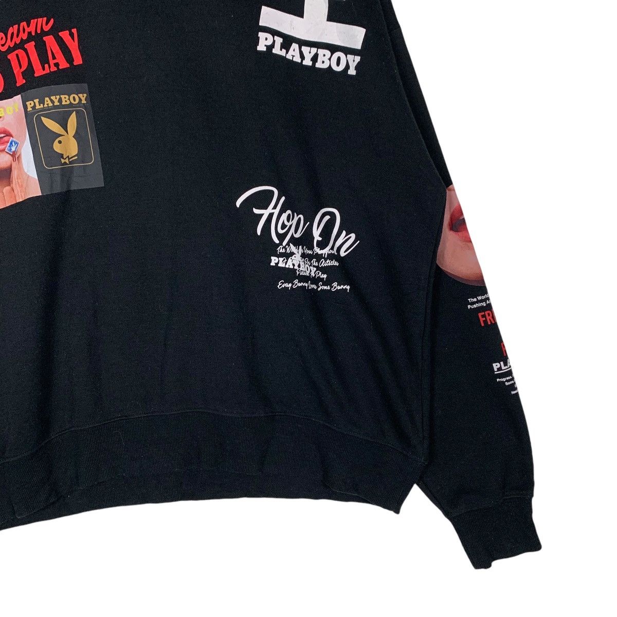 Playboy PLAYBOY Graphics Sweatshirt #1382-C62 Size US L / EU 52-54 / 3 - 4 Thumbnail
