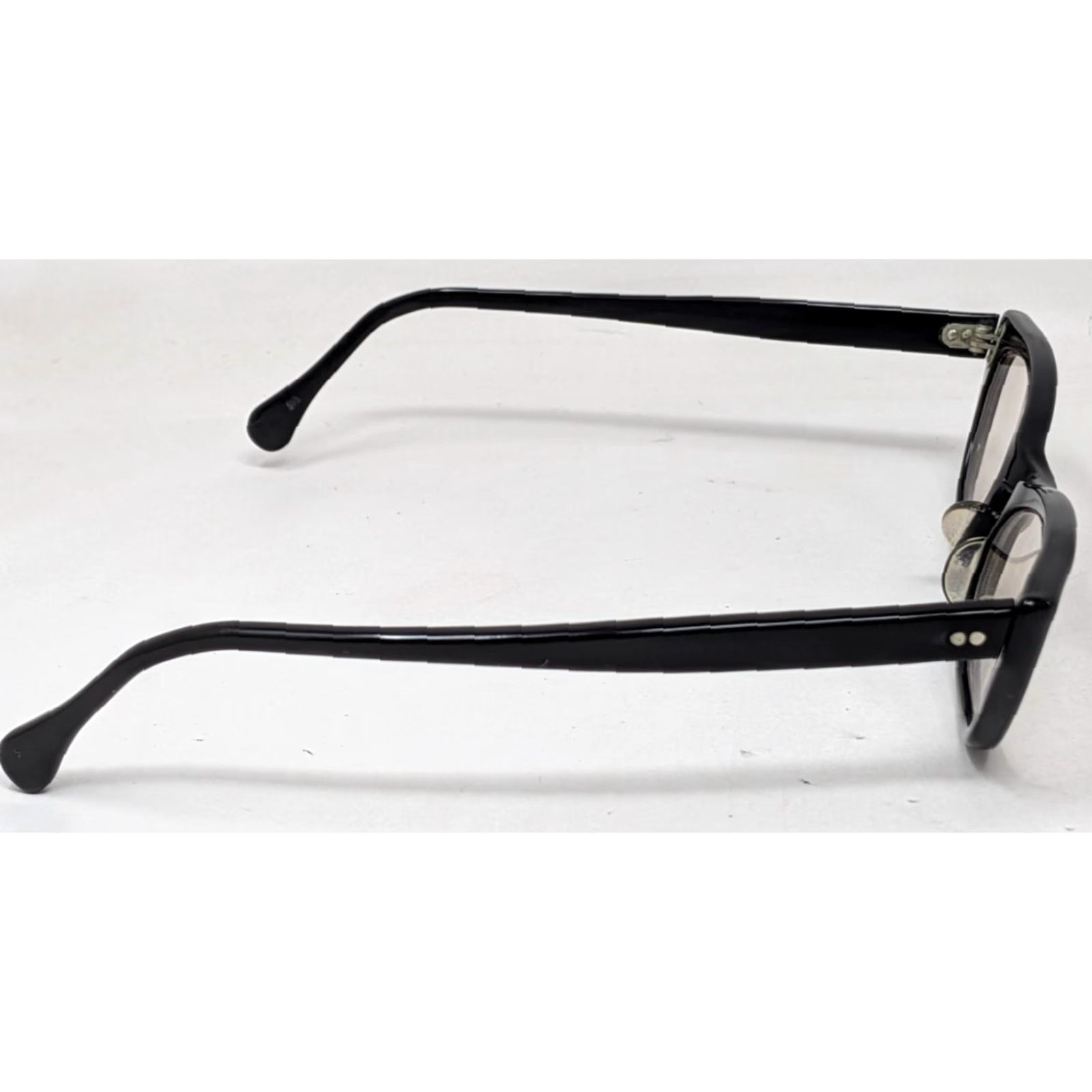 MCM VINTAGE ZWC Cat Eye Eyeglasses 5 1/2 Brown Black Plastic Glasses with Case Womens 1950s MCM Size ONE SIZE - 6 Thumbnail