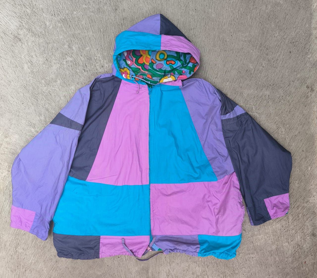 Japanese Brand × Vintage TGM POUR FEMME TRANS-GLOBAL MERCHANDISE ANORAK STYLE JACKET Size US XL / EU 56 / 4 - 1 Thumbnail
