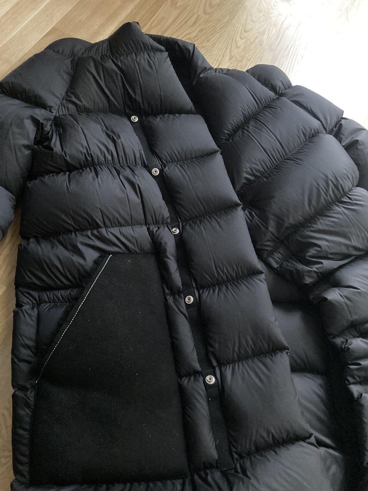 Rick Owens F/W 19 "LARRY" Runway Zionic Down Shearling Coat Rick Owens Size US M / EU 48-50 / 2 - 21 Thumbnail