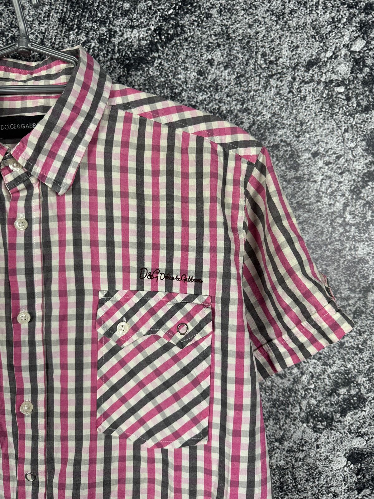 Dolce & Gabbana Dolce Gabbana Short Sleeve Shirt Button Up Luxury Size XL Size XL / US 12-14 / IT 48-50 - 2 Thumbnail