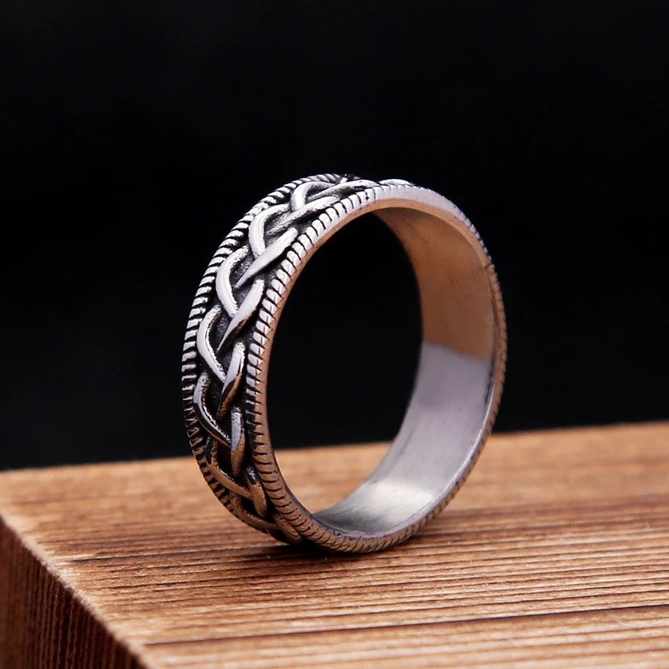 Jewelry Simple Celtic Knot Ring Size ONE SIZE - 1 Thumbnail