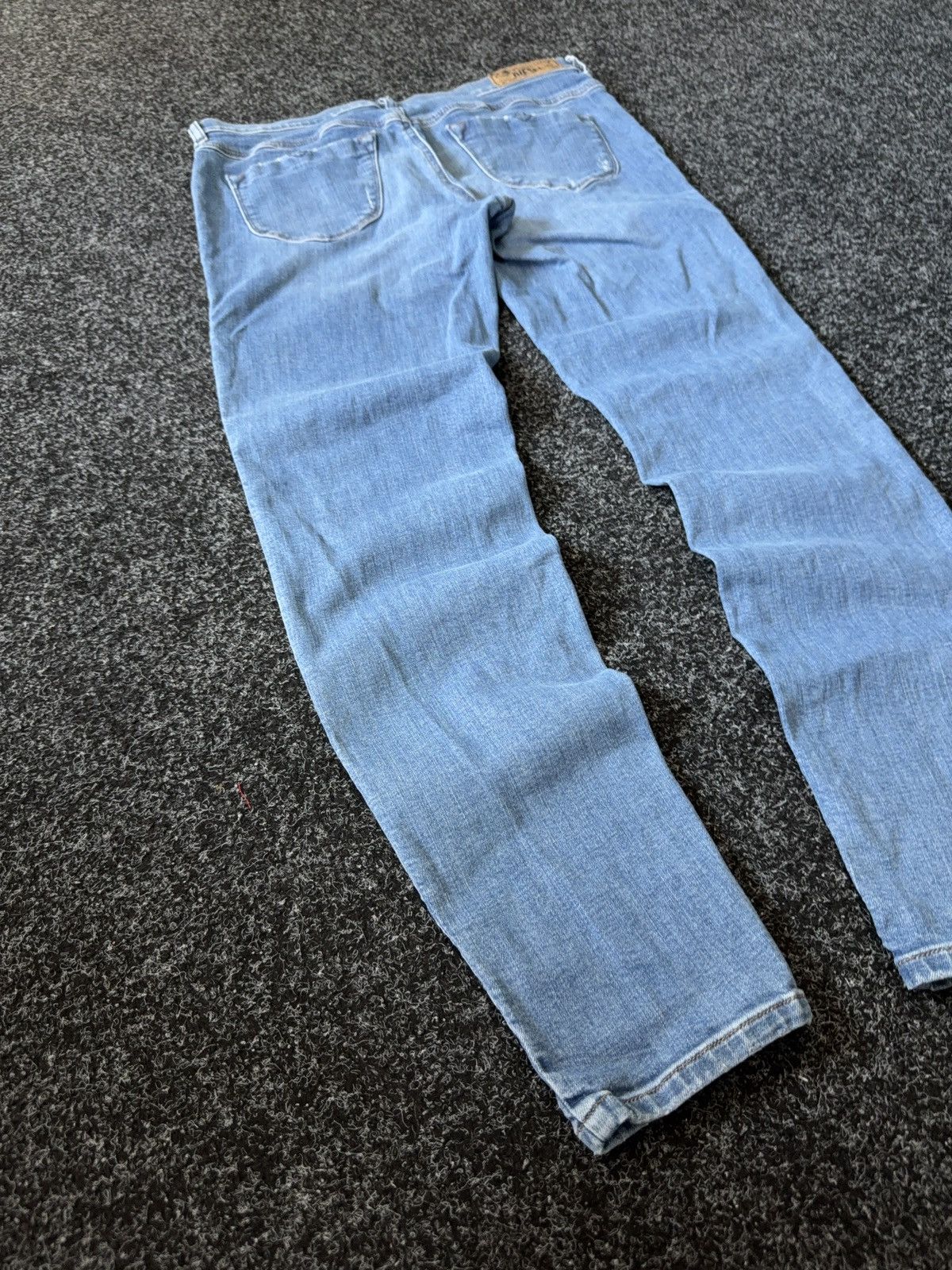 Diesel Luxury Y2K Diesel Livier-Ankle Light Wash Skinny Jeans W31 Size 31" - 11 Thumbnail