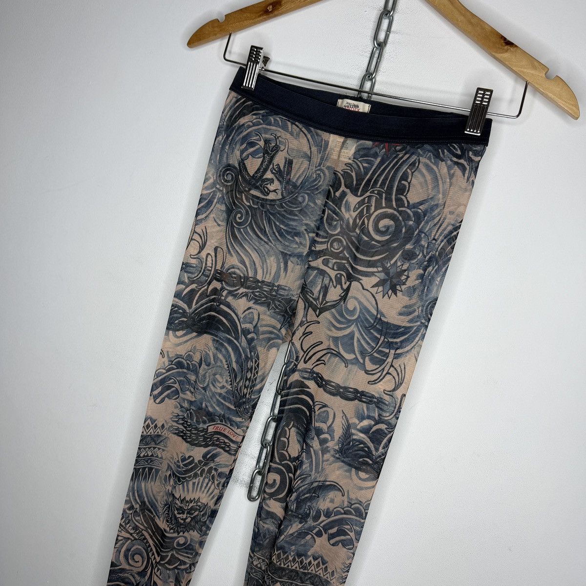 Jean Paul Gaultier Jean Paul Gaultier Mesh Top Tattoo Long + Pants Size M / US 6-8 / IT 42-44 - 10 Thumbnail