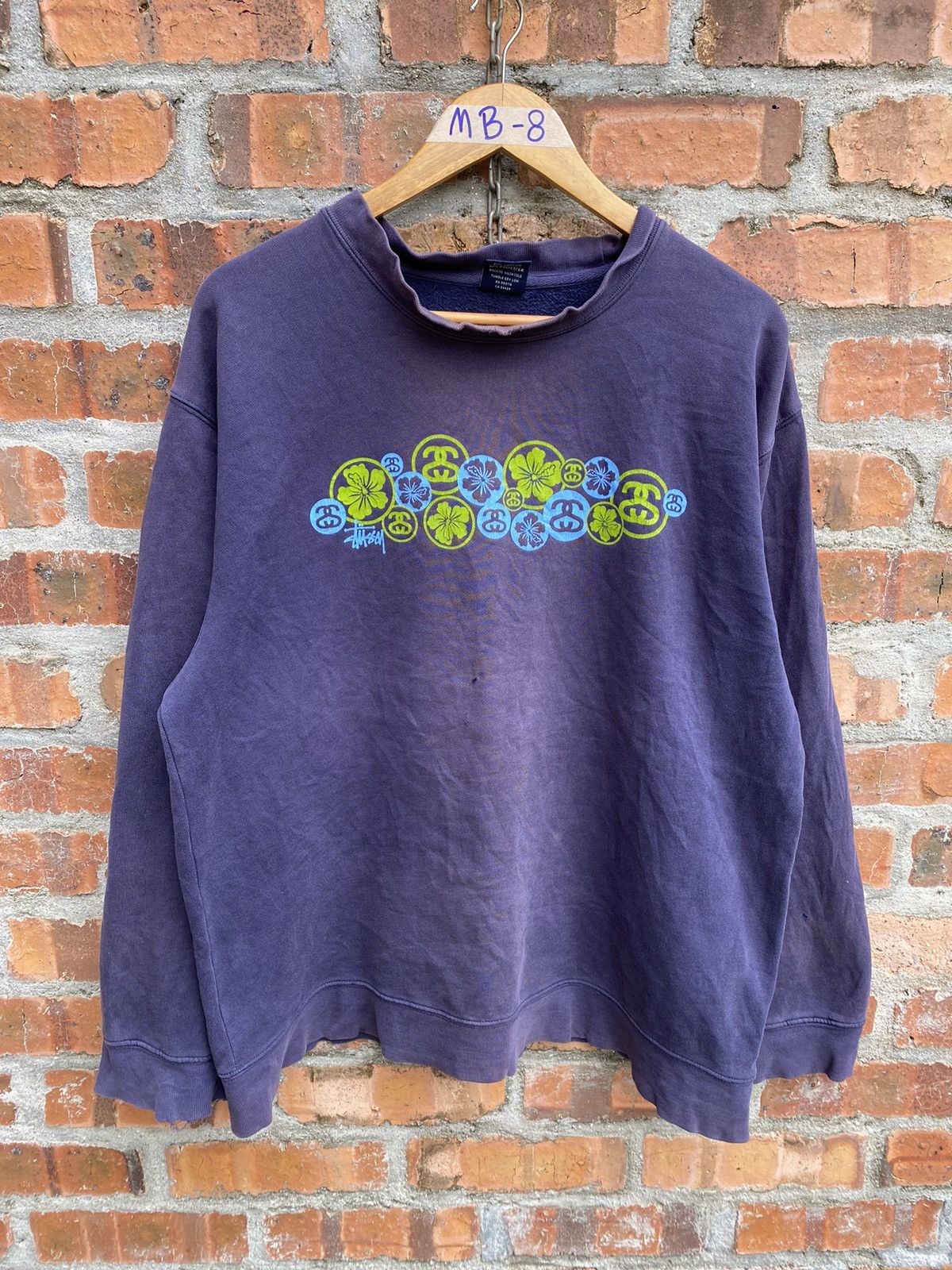 Stussy 1990s Stussy Floral Sick distressed Size US L / EU 52-54 / 3 - 2 Thumbnail
