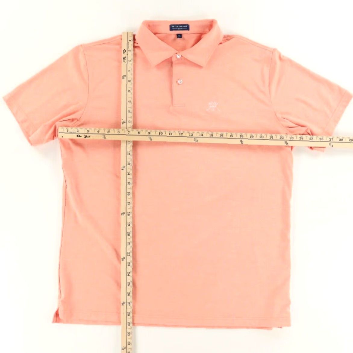 Peter Millar Peter Millar B+M Golf Crown Crafted Polo Shirt Summer Sunrise Men XL Shirt Size US XL / EU 56 / 4 - 3 Thumbnail