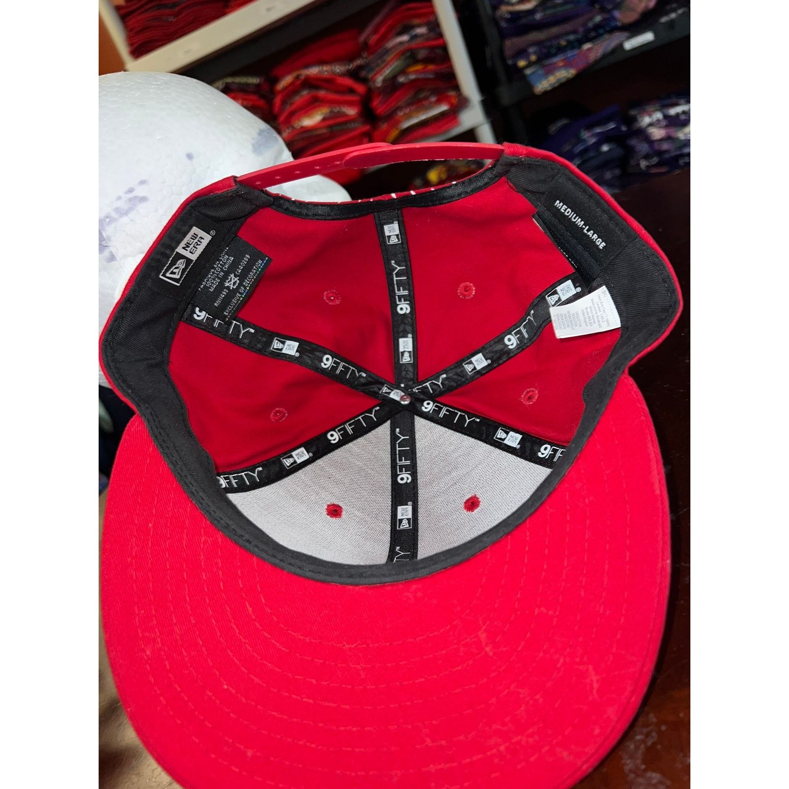 New Era FC Red Bulls Salzburg Hat Soccer Futbol New Era Snapback OS Size ONE SIZE - 8 Thumbnail