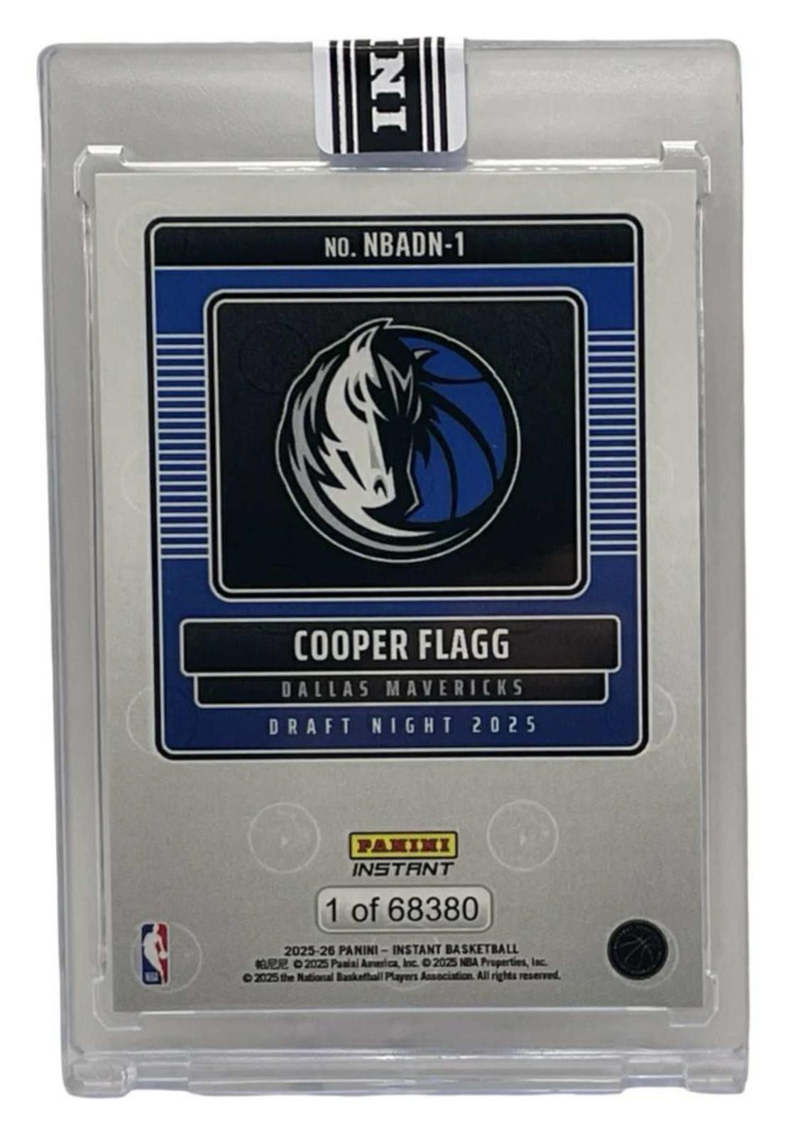 Other 2025-26 Panini Instant #NBADN-1 Cooper Flagg Rookie (RC) Size ONE SIZE - 3 Thumbnail