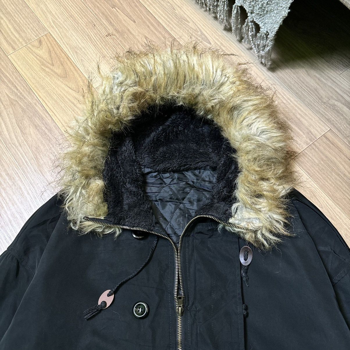 If Six Was Nine × Japanese Brand × Le Grande Bleu (L.G.B.) G.O.A Fur faux jacket IfSixWasNine LGB Style Size US M / EU 48-50 / 2 - 9 Thumbnail