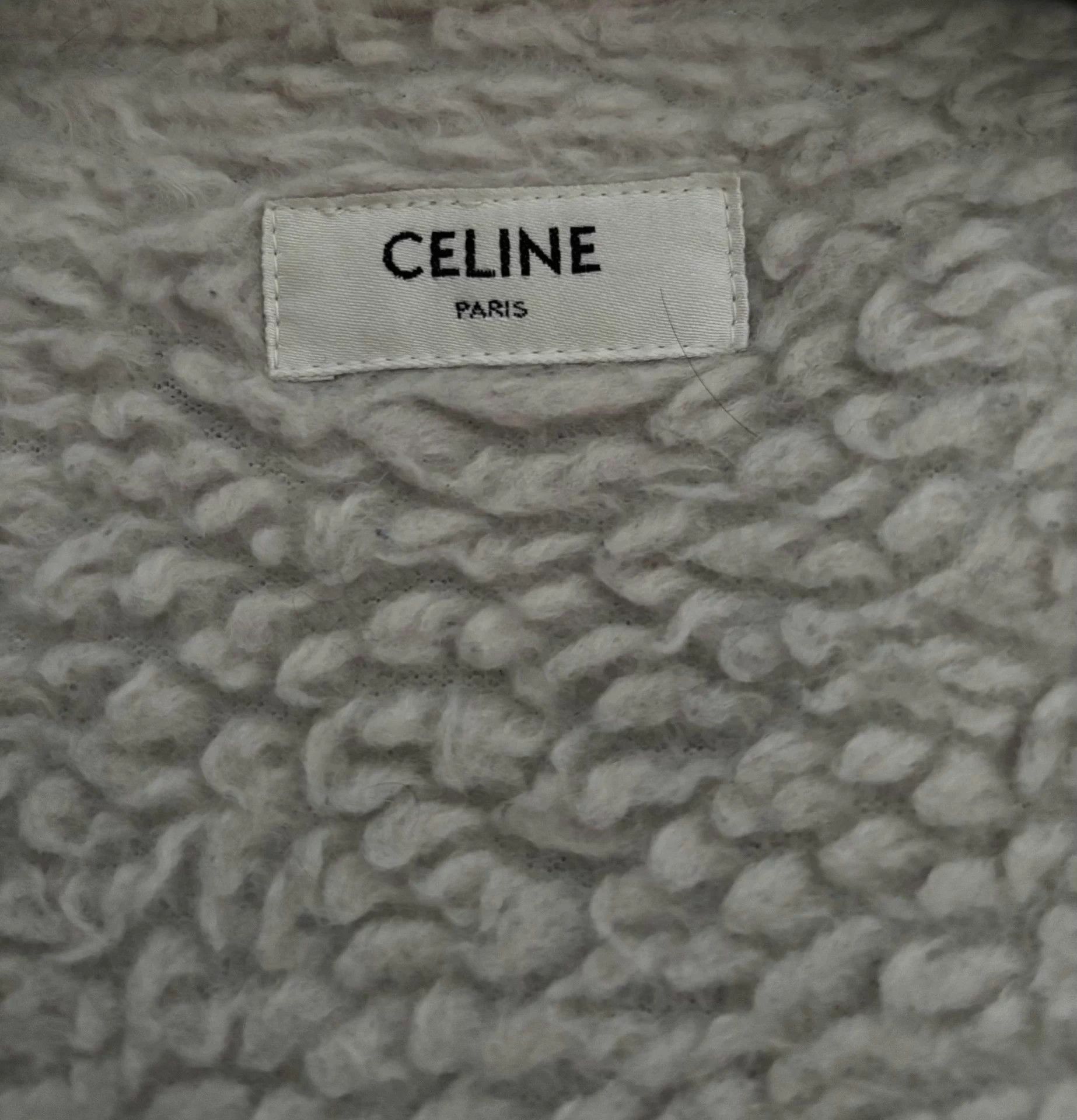 Celine Celine 2021FW Lambskin Denim Light Blue Washed Jacket Size US L / EU 52-54 / 3 - 7 Thumbnail