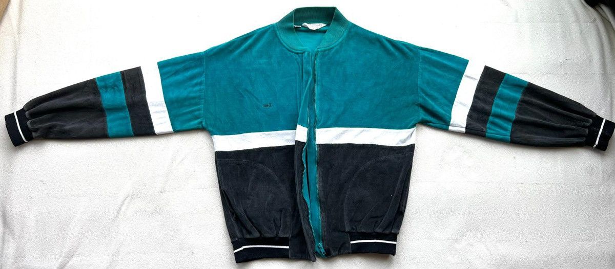 Christian Dior Monsieur × Vintage Vintage 80’s Christian Dior Monsieur Zip Sweater Jacket Men Size US L / EU 52-54 / 3 - 1 Thumbnail