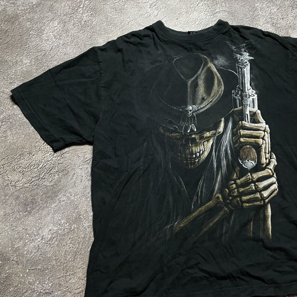 Vintage Vintage Y2K Skeleton Graphic Tee Grunge Horror Streetwear XL Size US XL / EU 56 / 4 - 3 Thumbnail