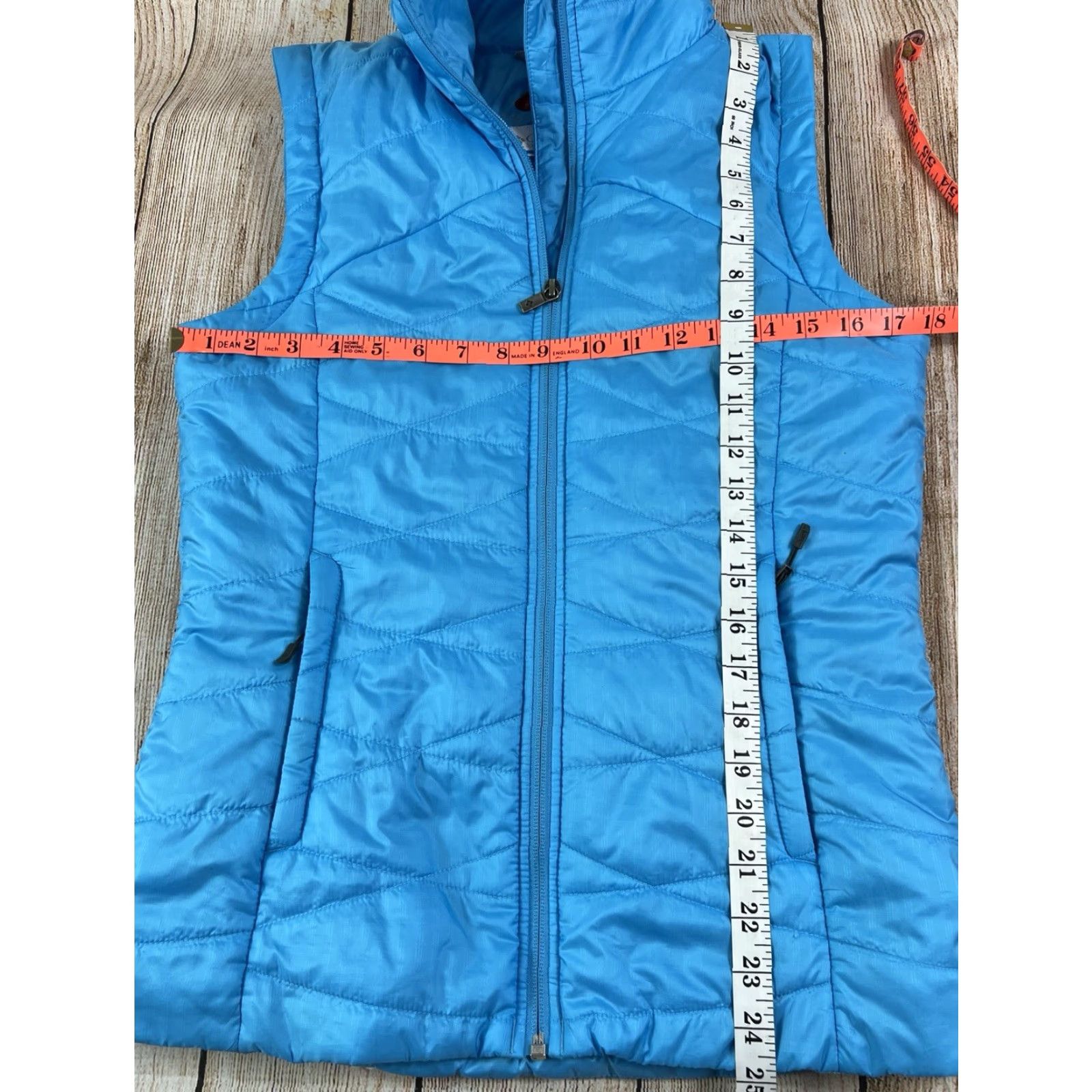 Vintage Columbia Women’s Omni Heat Vest Full Zip Blue Small Size S / US 4 / IT 40 - 6 Thumbnail