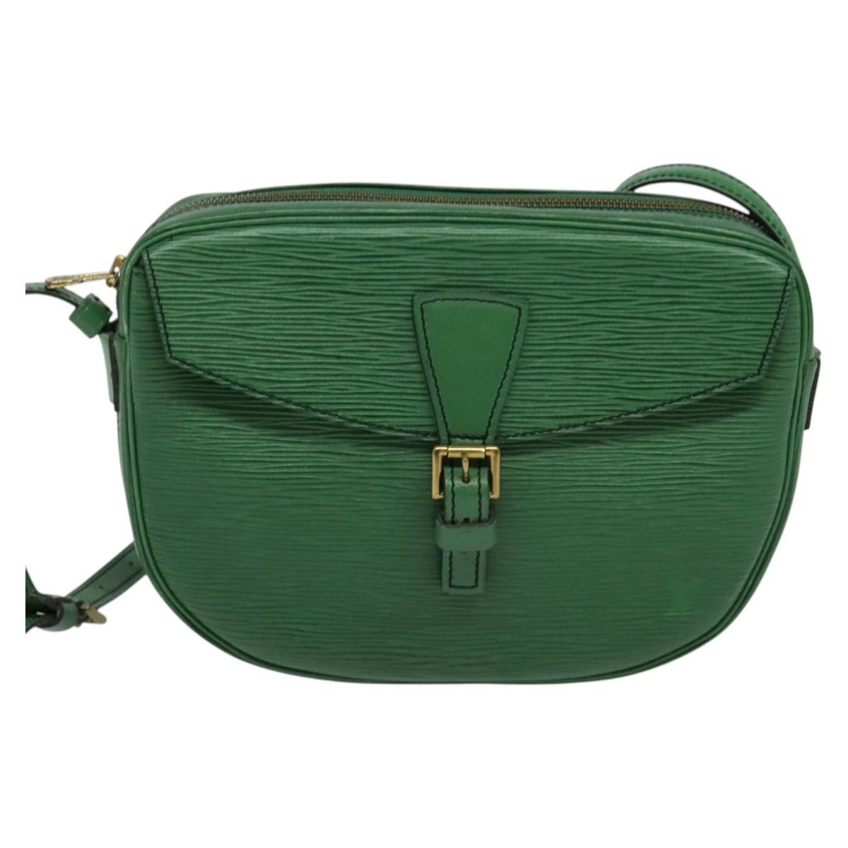 Louis Vuitton LOUIS VUITTON Epi Jeune Fille MM Shoulder Bag Green M52154 Size ONE SIZE - 13 Thumbnail