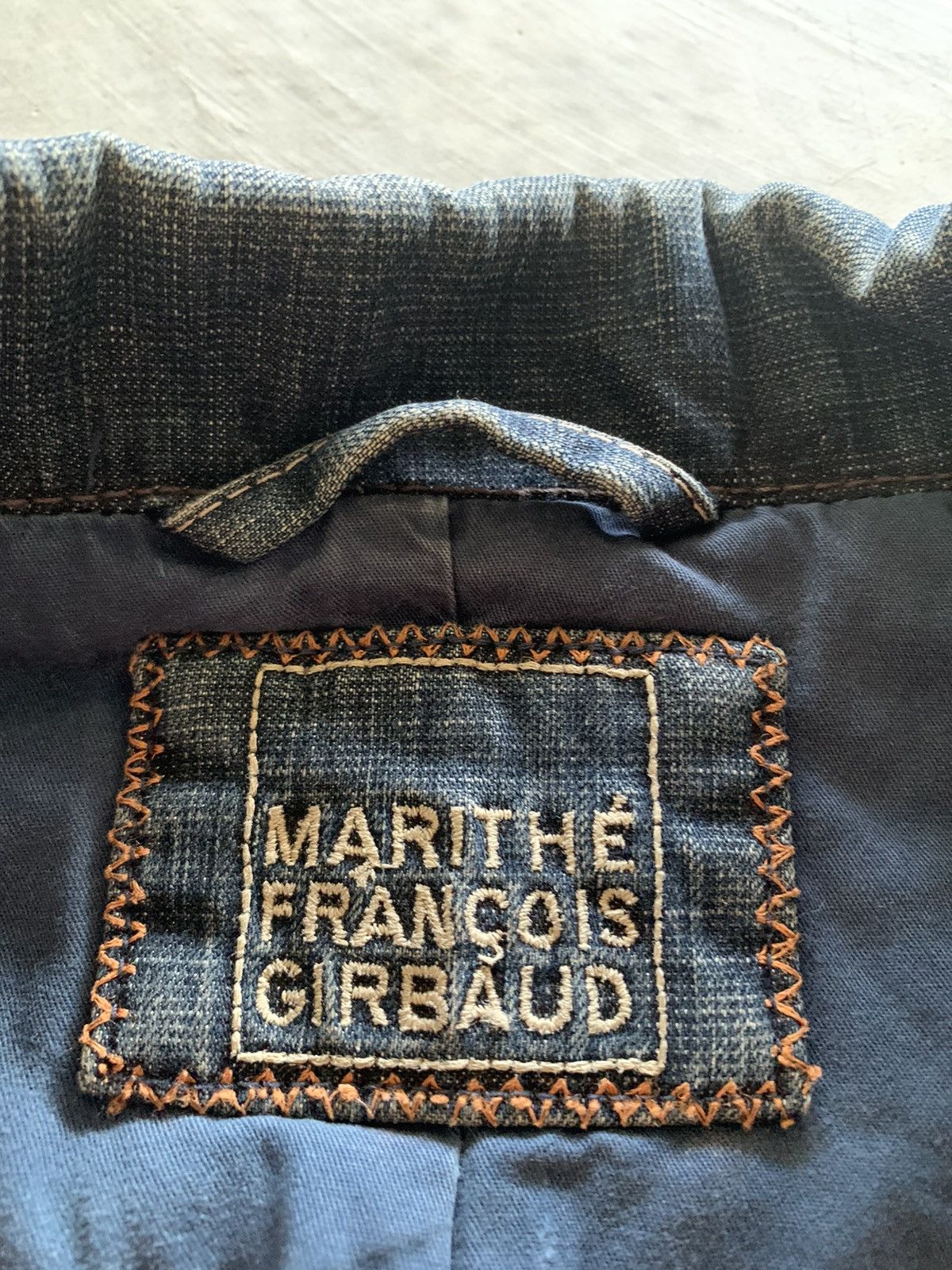 Designer × Marithe + Francois Girbaud RARE VINTAGE marithe francois girbaud MFG denim jacket/coat Size US M / EU 48-50 / 2 - 5 Thumbnail