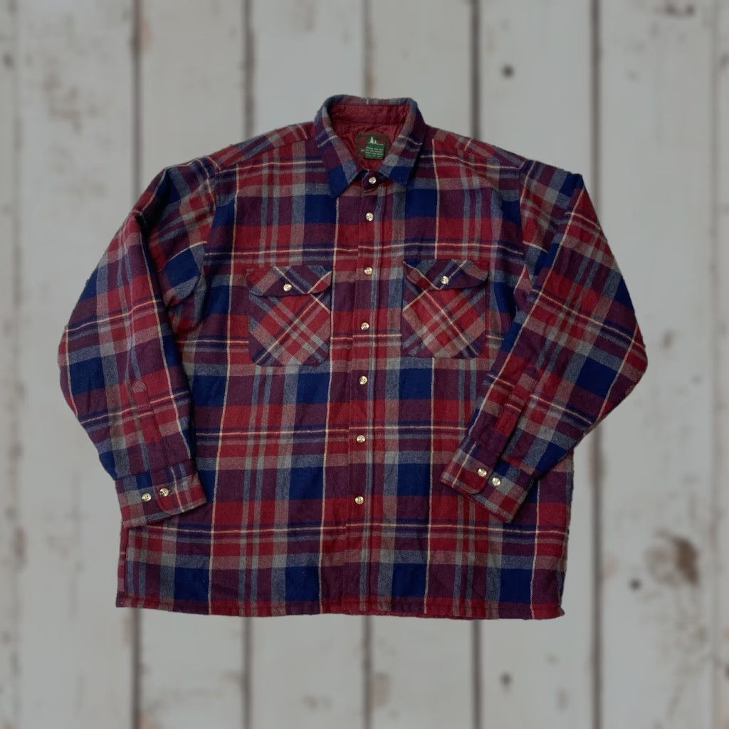 High Sierra VINTAGE High Sierra Flannel Shirt Mens XL Red Plaid Wool Insulated 90s Outdoor Button-Up Size US XL / EU 56 / 4 - 1 Thumbnail