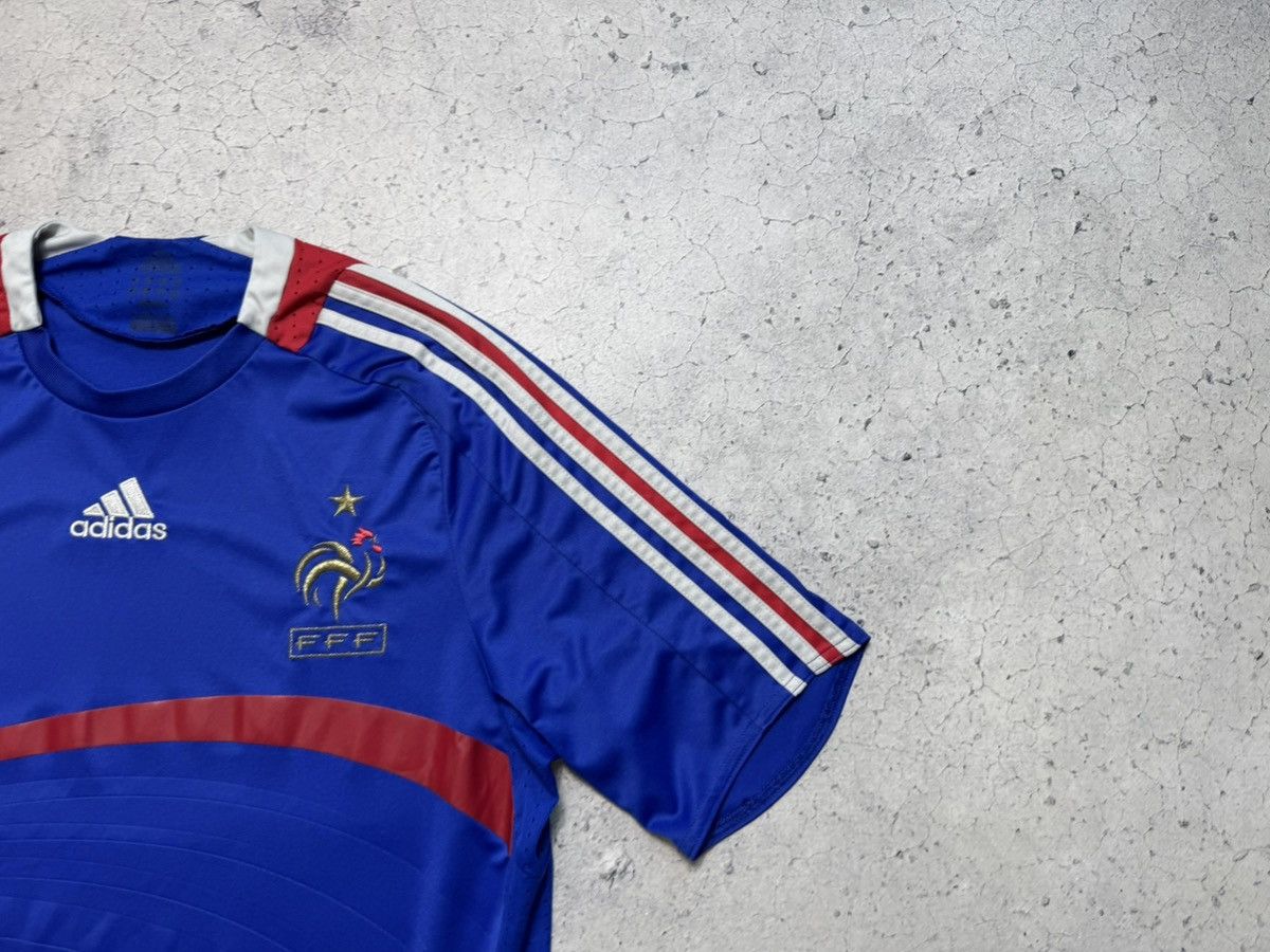 Adidas Adidas France Football Team Vintage 2007/2008 Soccer Jersey Size US S / EU 44-46 / 1 - 3 Thumbnail
