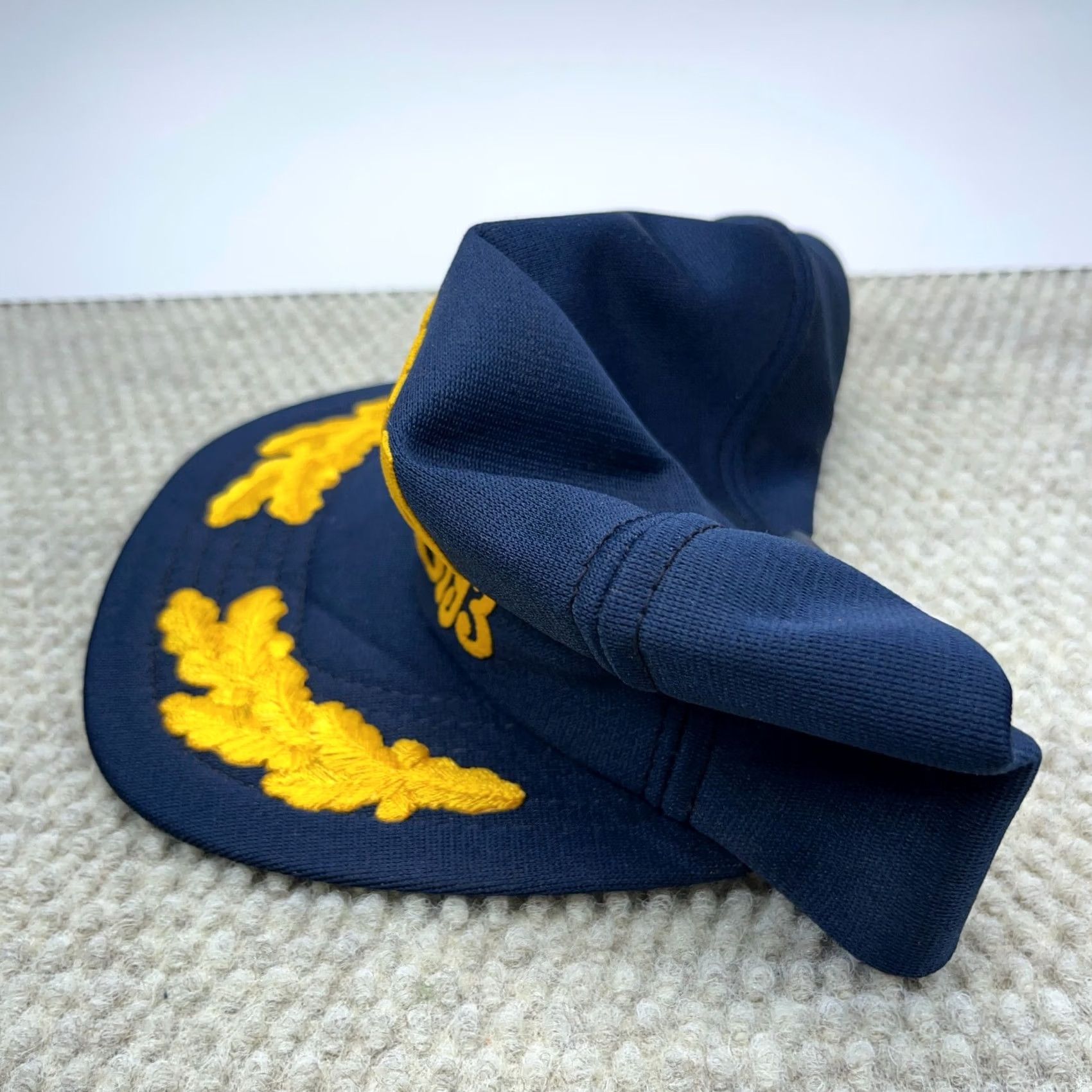 Vintage Vintage UMWA Trucker Hat Cap Mine Coal Mining Union Leafs Puffy 80s Made In USA Size ONE SIZE - 4 Thumbnail