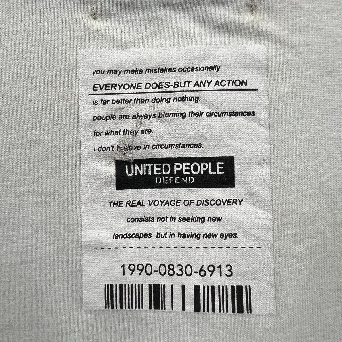 Other UNITED PEOPLE DEFEND “DEFEND PARIS” L/S 90s STYLE Size US M / EU 48-50 / 2 - 7 Thumbnail
