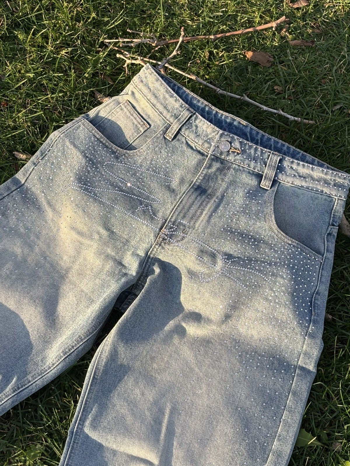 Other STUDDED STREETWEAR DENIM Size US 32 / EU 48 - 2 Thumbnail