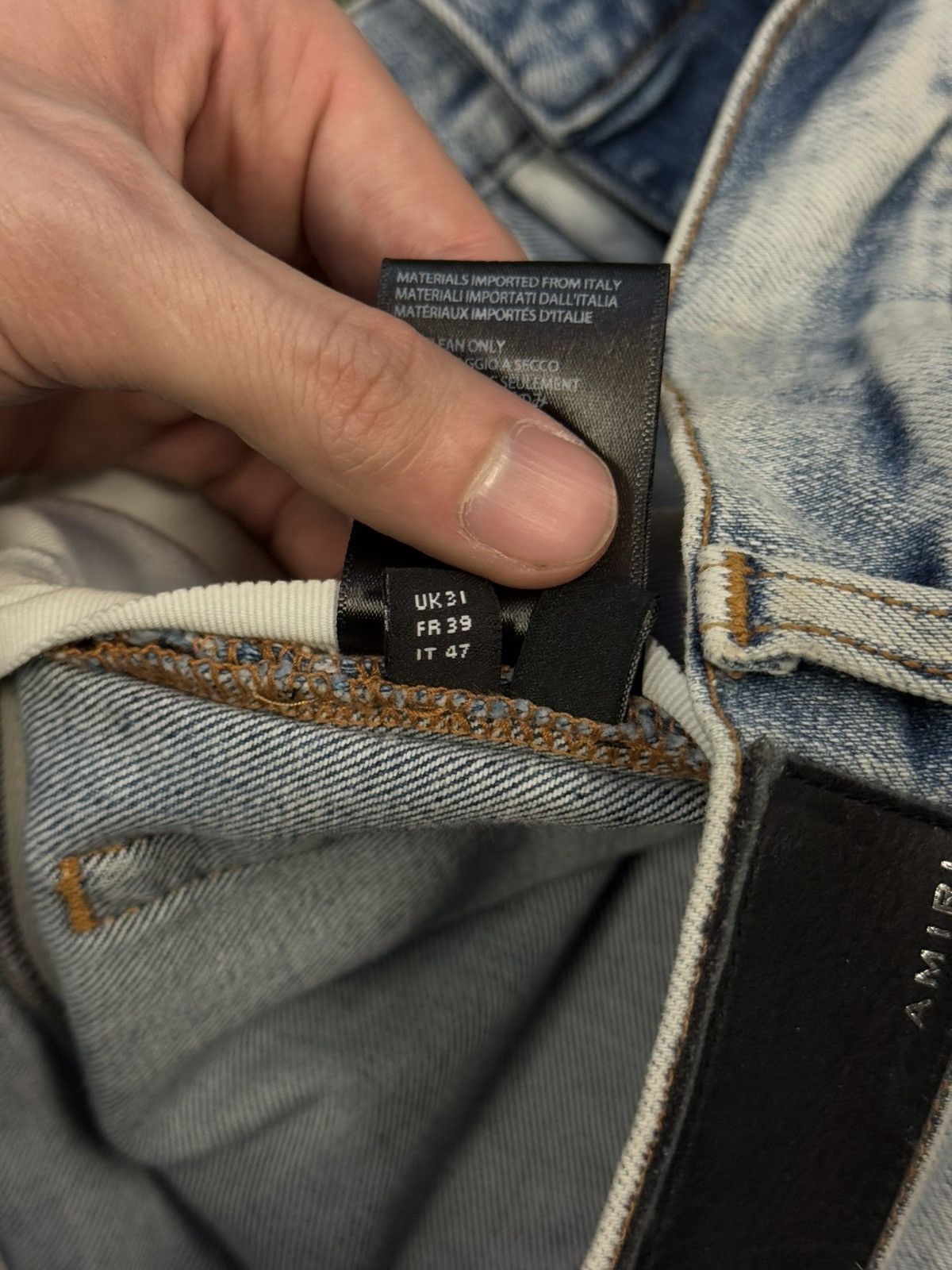 Amiri Amiri Jeans Colorful Patch Pants Size 31 Clean Condition 🧼 Size US 31 - 17 Thumbnail