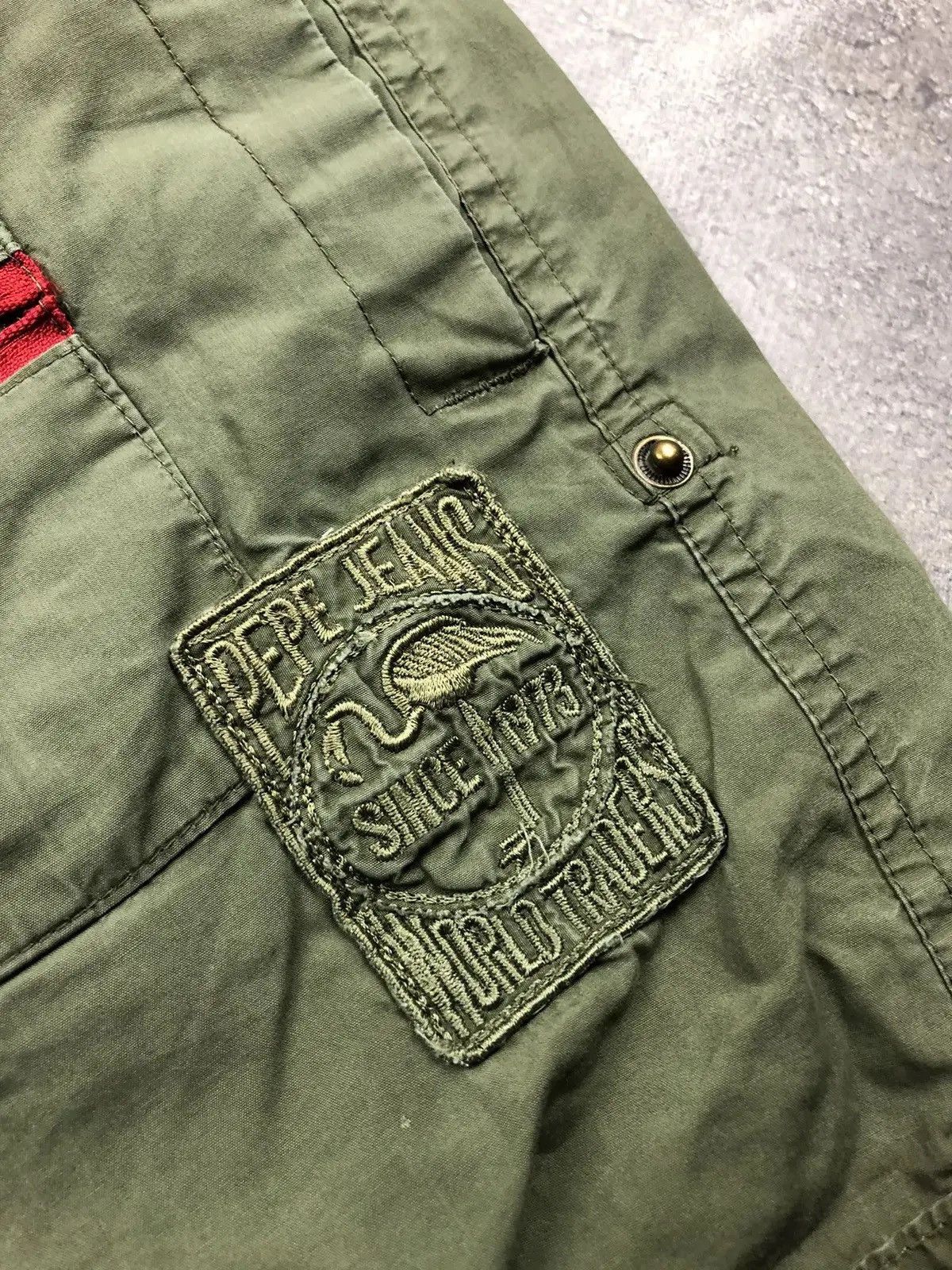 Pepe Jeans PEPE JEANS Vintage Streetwear Avantgarde Multi-pocket Y2k Size 28" / US 6 / IT 42 - 5 Thumbnail