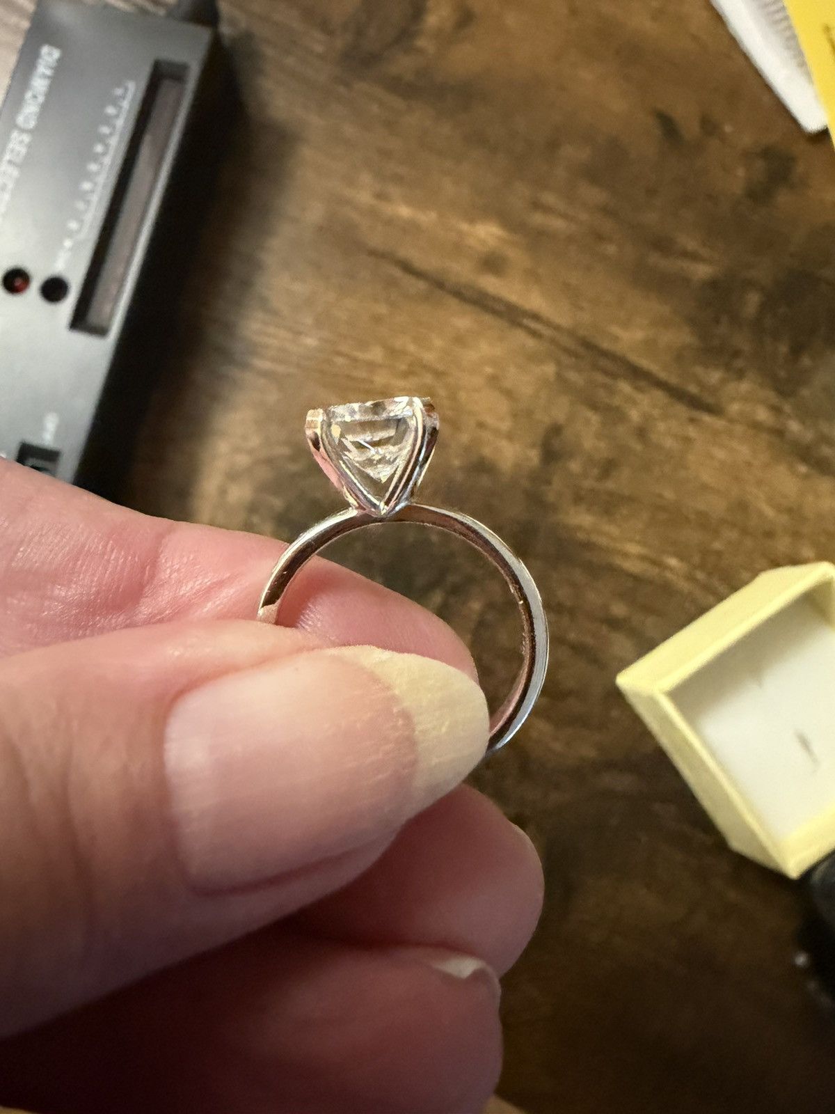 Other Certified 14kt white gold cushion cut 2.60 carat diamond Size ONE SIZE - 2 Thumbnail