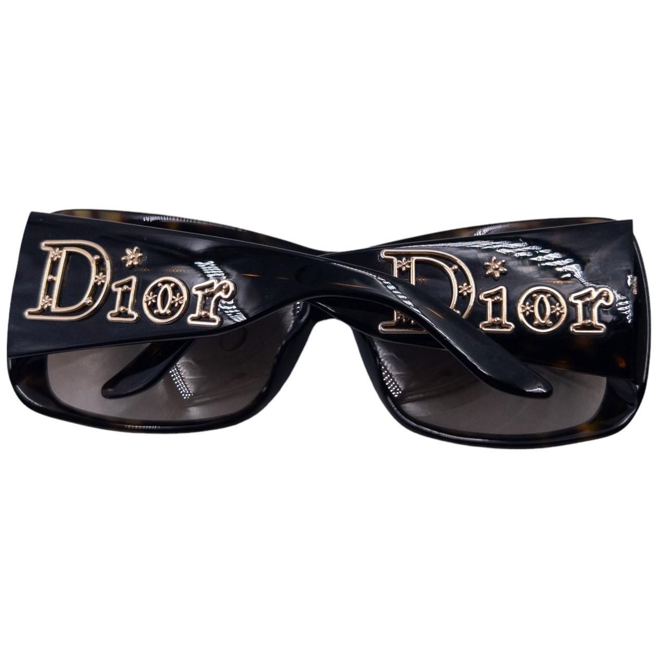 Dior Vintage Dior Tortoise Shell Sunglasses Size ONE SIZE - 6 Thumbnail