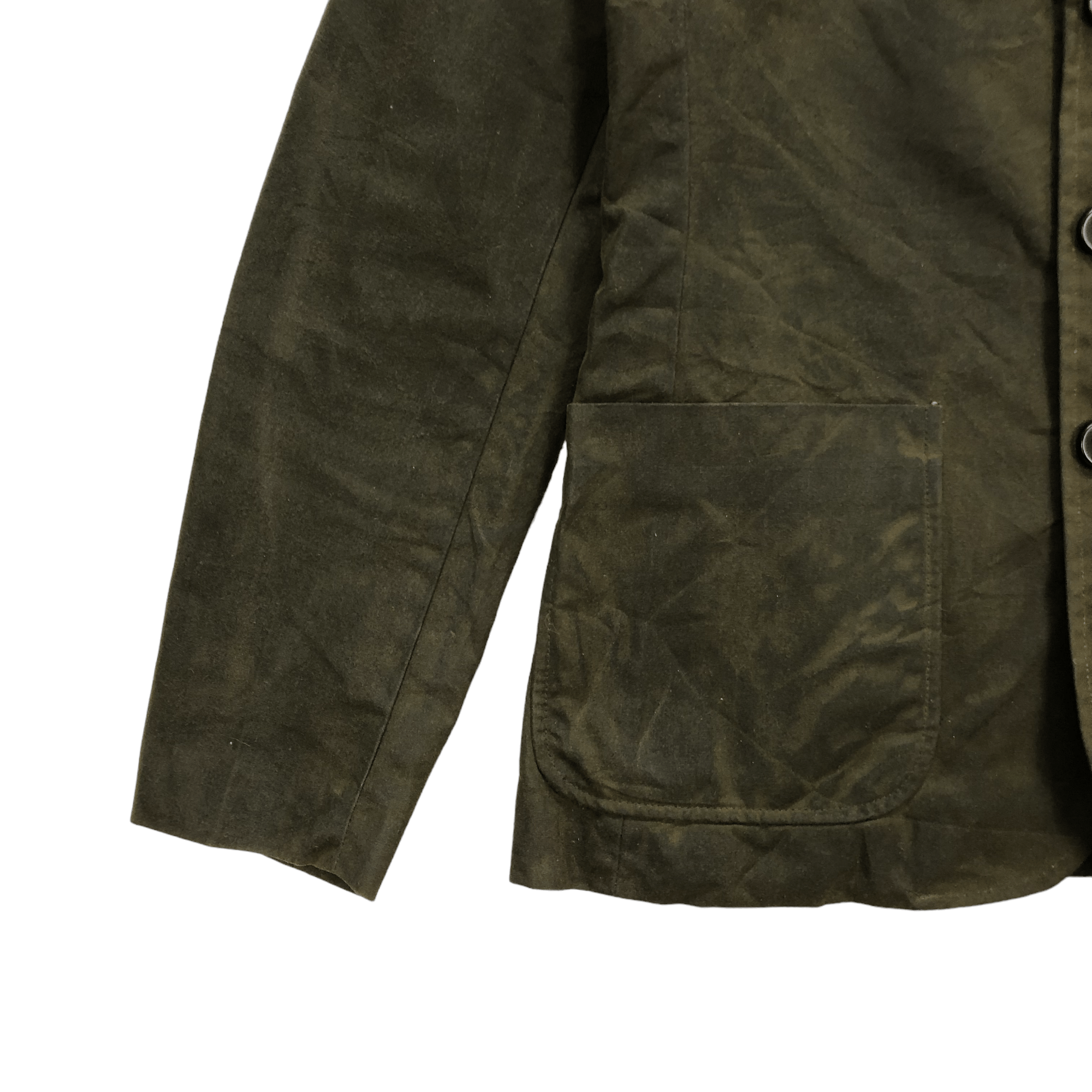 A.P.C. VINTAGE A.P.C. COTTON WAXED JACKET #5758-205 Size US XS / EU 42 / 0 - 4 Thumbnail