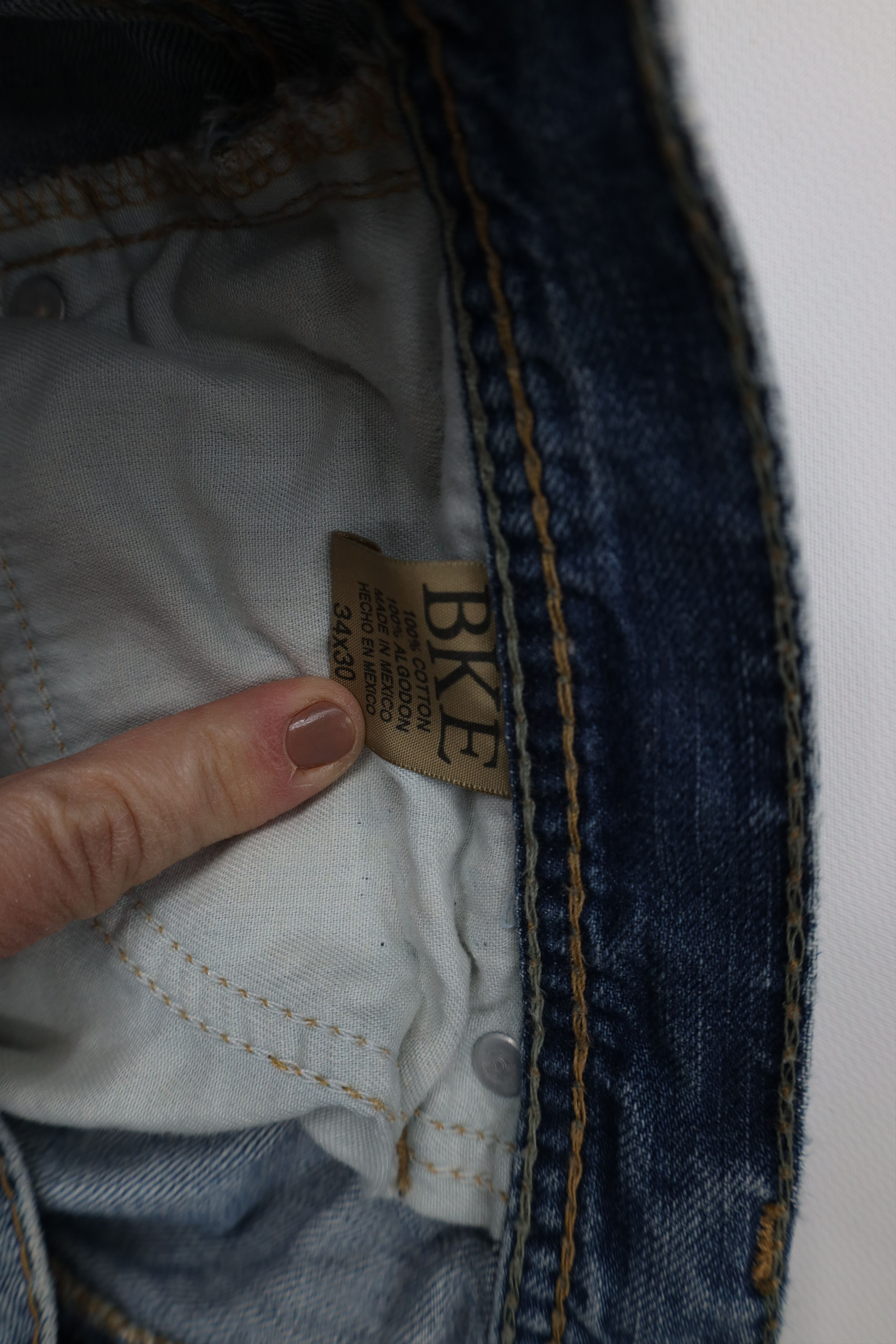 Vintage Vintage Buckle BKE Tyler Flared Wide Leg Bootcut Jeans Size US 34 / EU 50 - 11 Thumbnail