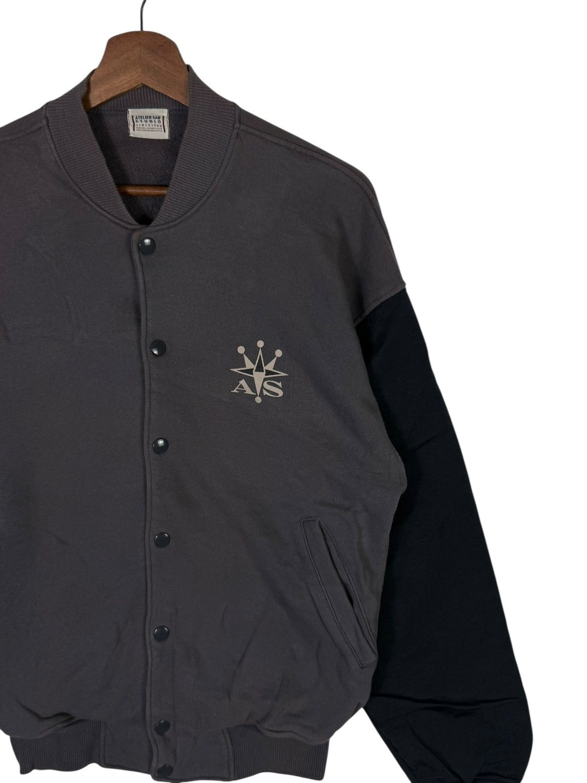 Japanese Brand 90s Atelier Sab Studio For Man Varsity Jacket Size US L / EU 52-54 / 3 - 6 Thumbnail