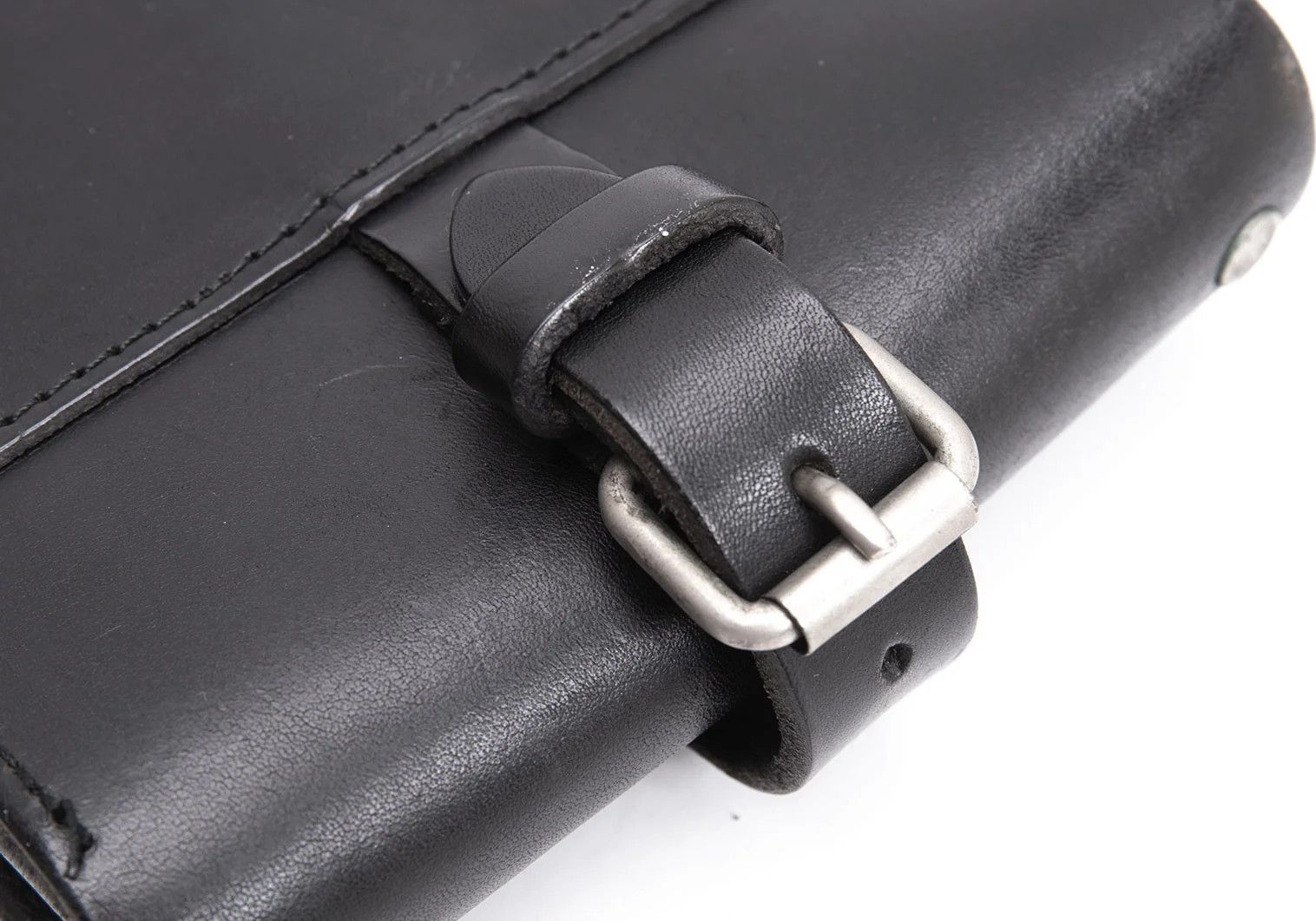 Yohji Yamamoto Yohji Yamamoto Horse Leather Mini Shoulder Bag Size ONE SIZE - 10 Thumbnail