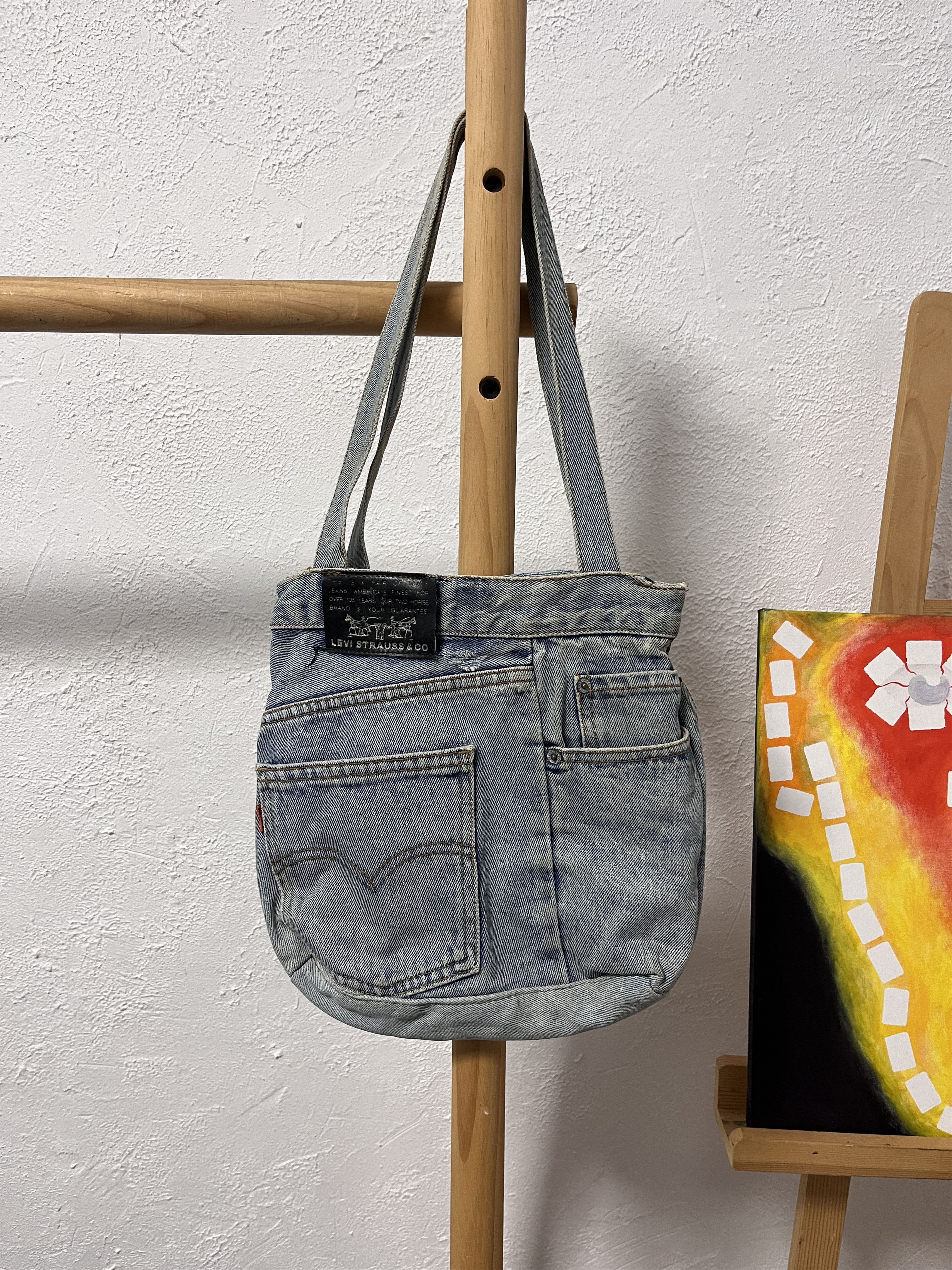 Levi's Vintage Clothing LEVIS ORANGE TAB 1/1 RECYCLED TOTE BAG - № 6133 Size ONE SIZE - 1 Thumbnail