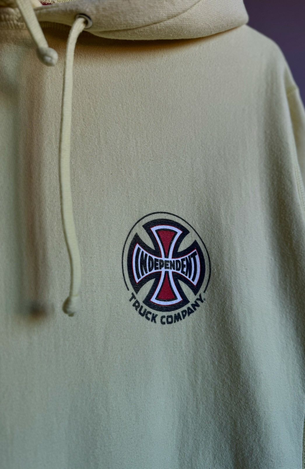 Supreme Supreme Independent Big Logo Yellow Hoodie Large Sweatshirt Size US L / EU 52-54 / 3 - 9 Thumbnail