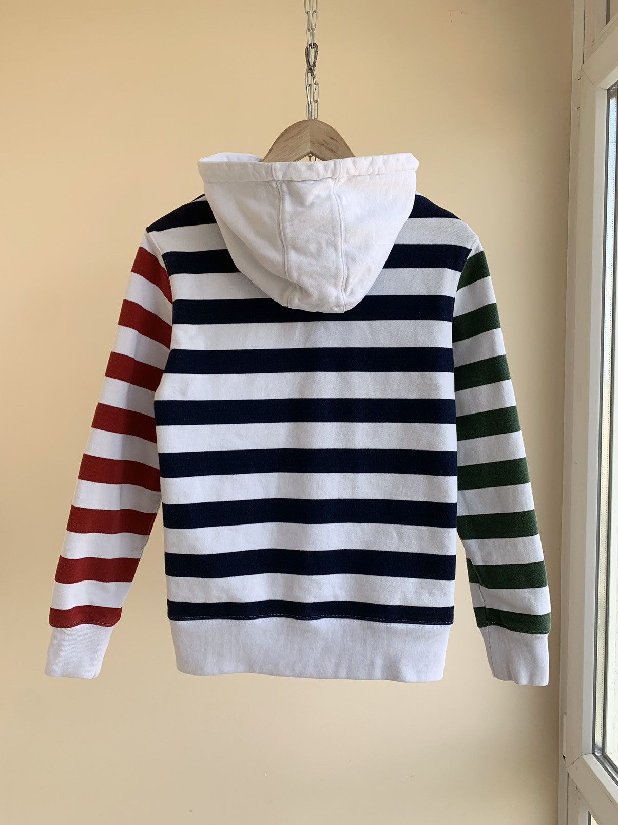 Huf Huf Kennedy Colorblock Striped Pullover Hoodie Size US S / EU 44-46 / 1 - 2 Thumbnail