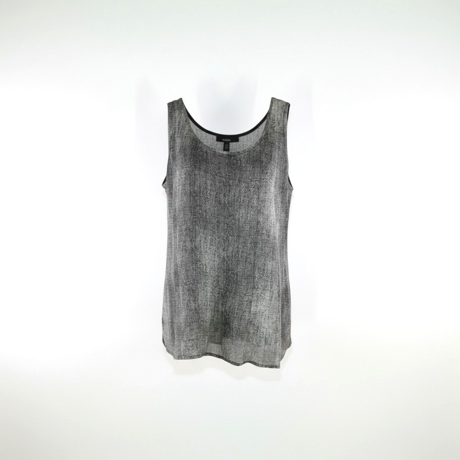 Eileen Fisher NWoT EILEEN FISHER 100% Silk Hazy Printed Tank Top Sz M $258 Size M / US 6-8 / IT 42-44 - 2 Thumbnail