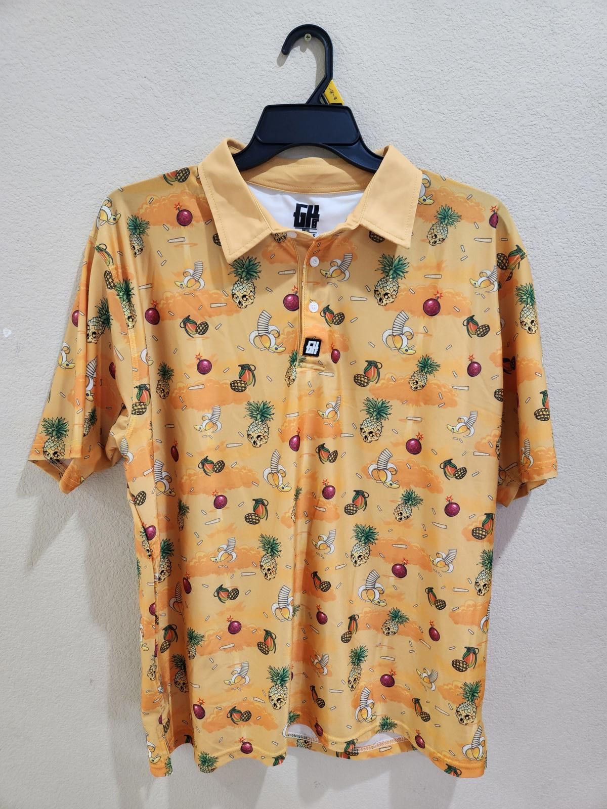 Other Greater Half Polo Shirt Golf, Performance XL tropical fruit Size US XL / EU 56 / 4 - 1 Thumbnail