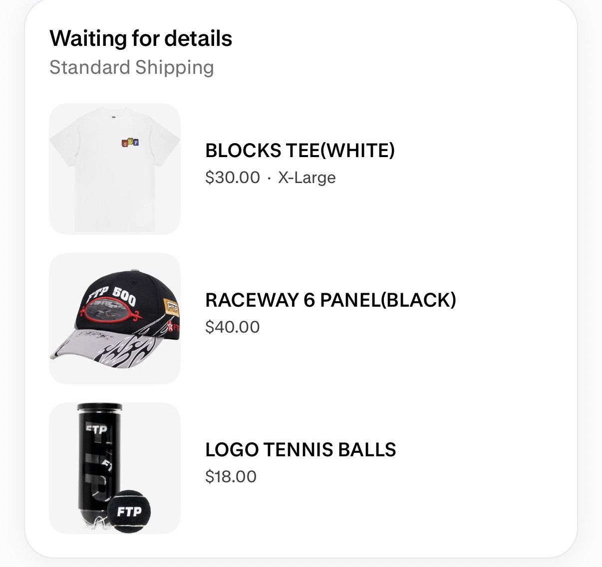 Fuck The Population FTP Raceway 6 Panel Hat Size ONE SIZE - 5 Thumbnail