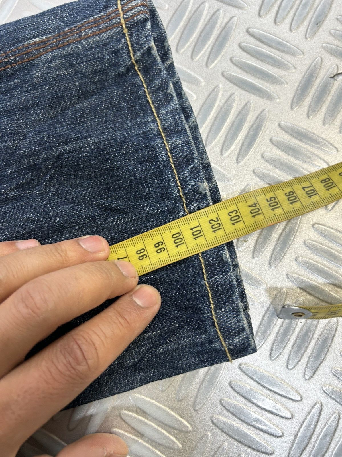 Japanese Brand × Jean × Vintage Y2K flared stone washed Japanese branded jeans lie ren tou r Size US 28 / EU 44 - 12 Thumbnail