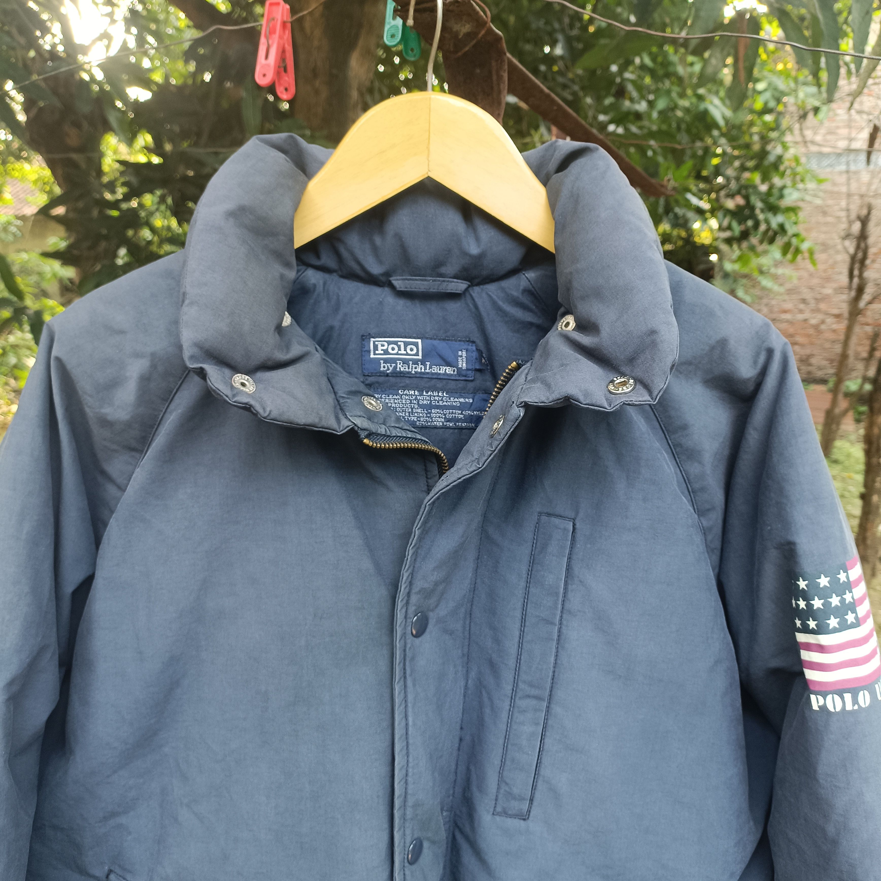 Polo Ralph Lauren VINTAGE 80/90's DOWN JACKET POLO RALPH LAUREN USA Size US M / EU 48-50 / 2 - 2 Thumbnail