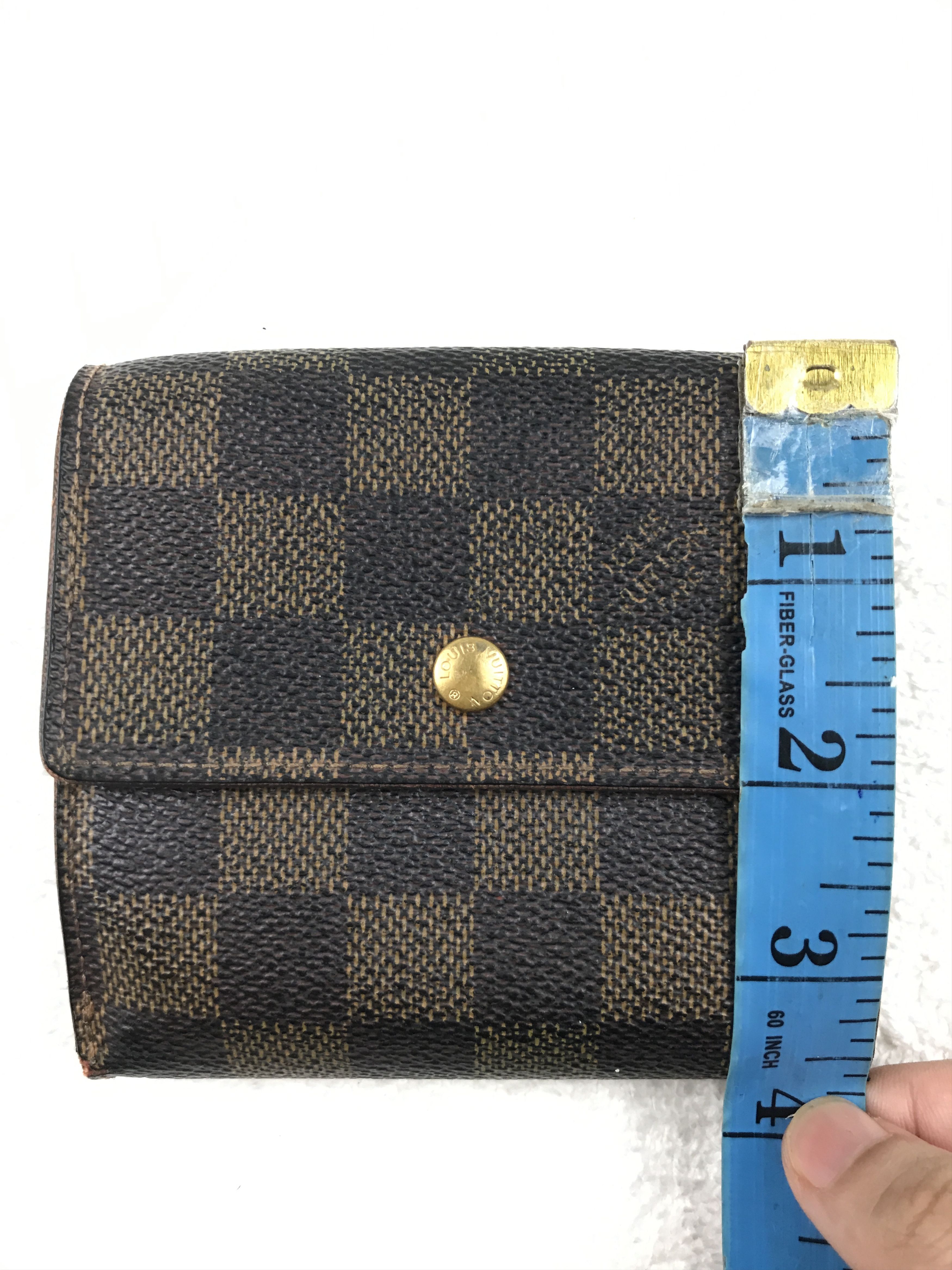 Designer × Louis Vuitton × Vintage Vintage Louis Vuitton Anais Damier Ebene Wallet Size ONE SIZE - 9 Thumbnail