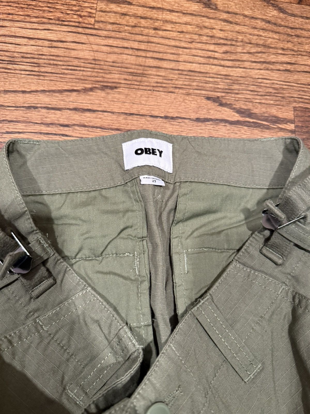 Obey OBEY Olive Green Cargo Pants Men’s size 27 Size US 27 - 2 Thumbnail
