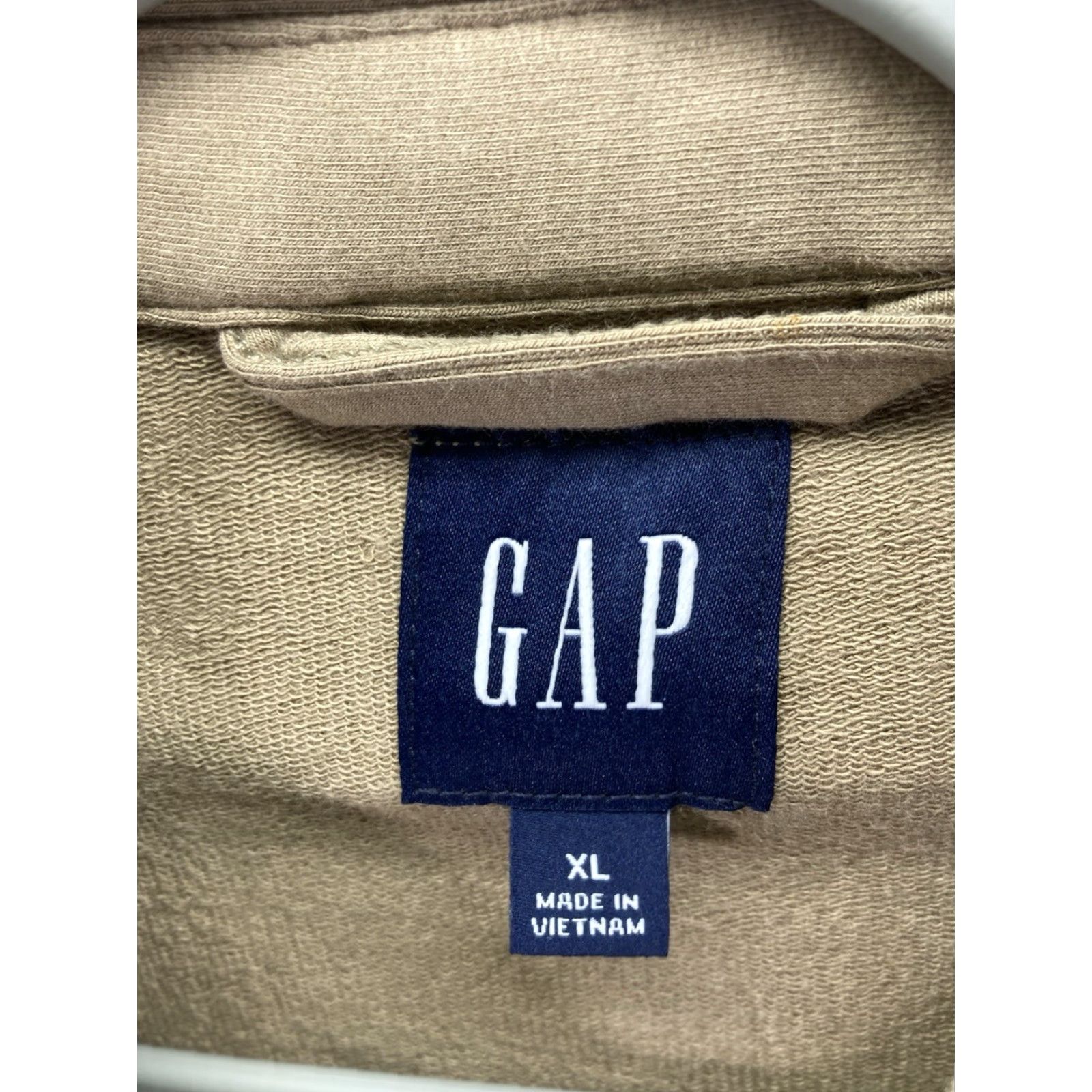 Gap Gap Knit Shirt Men XL Brown Button Long Sleeve Cotton Blend Stretch NWT Shirt Size US XL / EU 56 / 4 - 5 Thumbnail